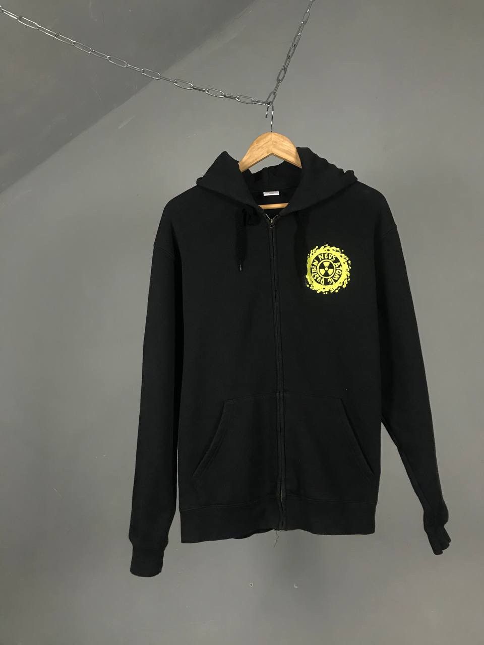 Ned’s Atomic Dustbin 2013 vintage rock band tour zip hoodie