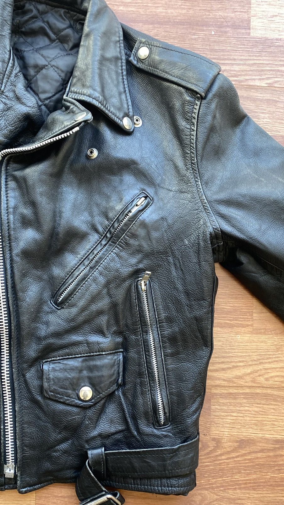 Vintage Vintage Leather Jacket Size US S / EU 44-46 / 1 - 4 Thumbnail