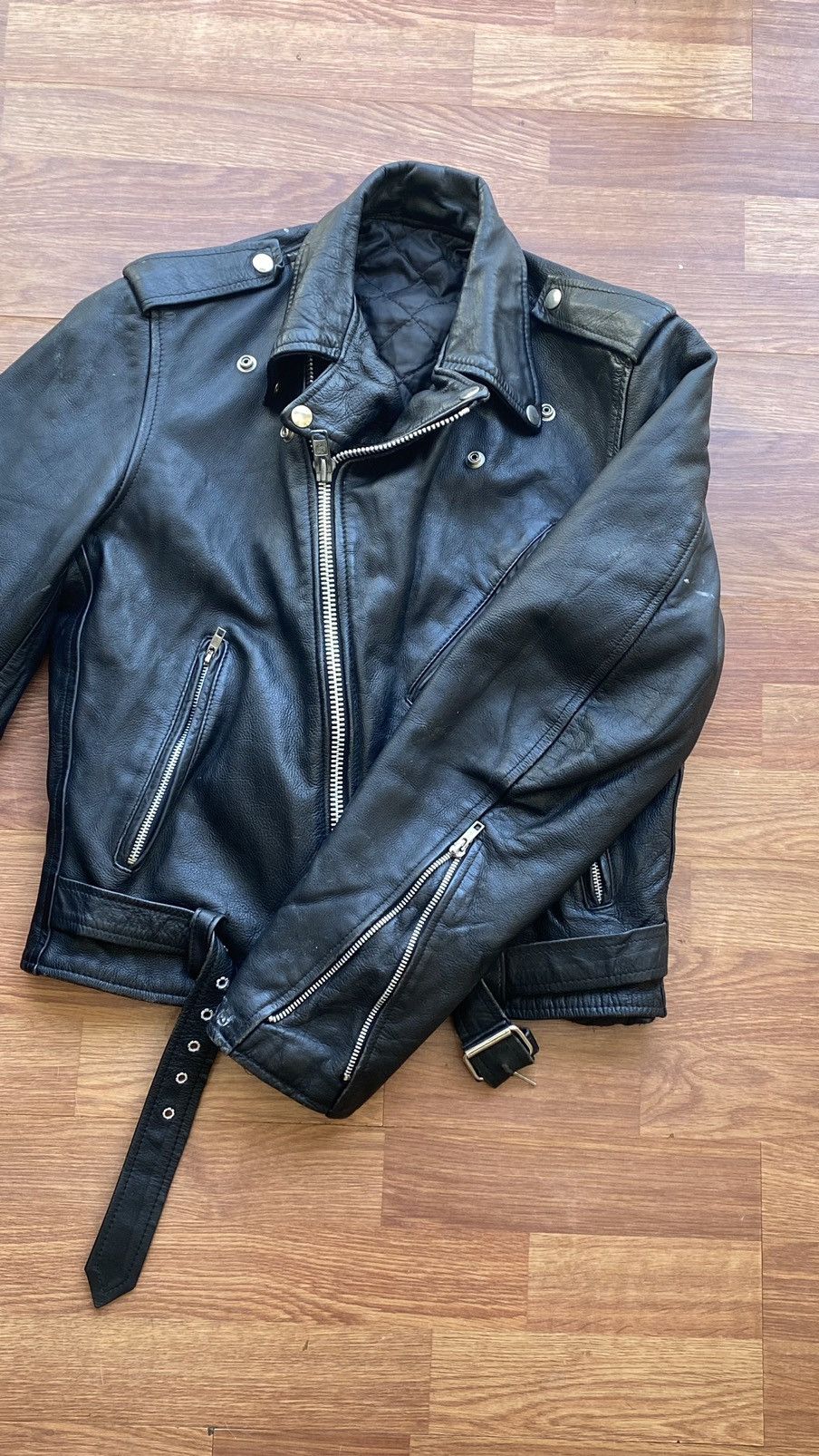 Vintage Vintage Leather Jacket Size US S / EU 44-46 / 1 - 3 Thumbnail