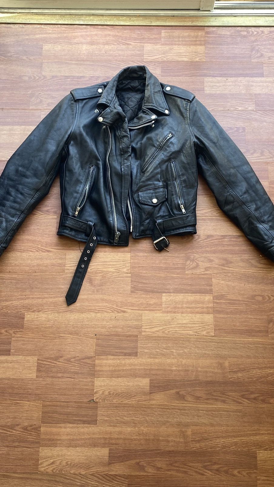 Vintage Vintage Leather Jacket Size US S / EU 44-46 / 1 - 1 Thumbnail