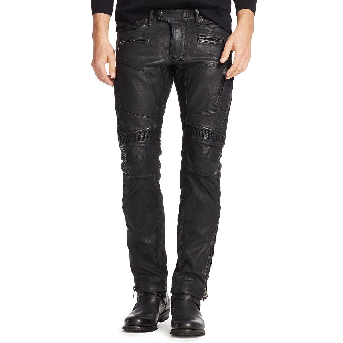 Ralph Lauren Black Label Ralph Lauren Black Label Brown biker