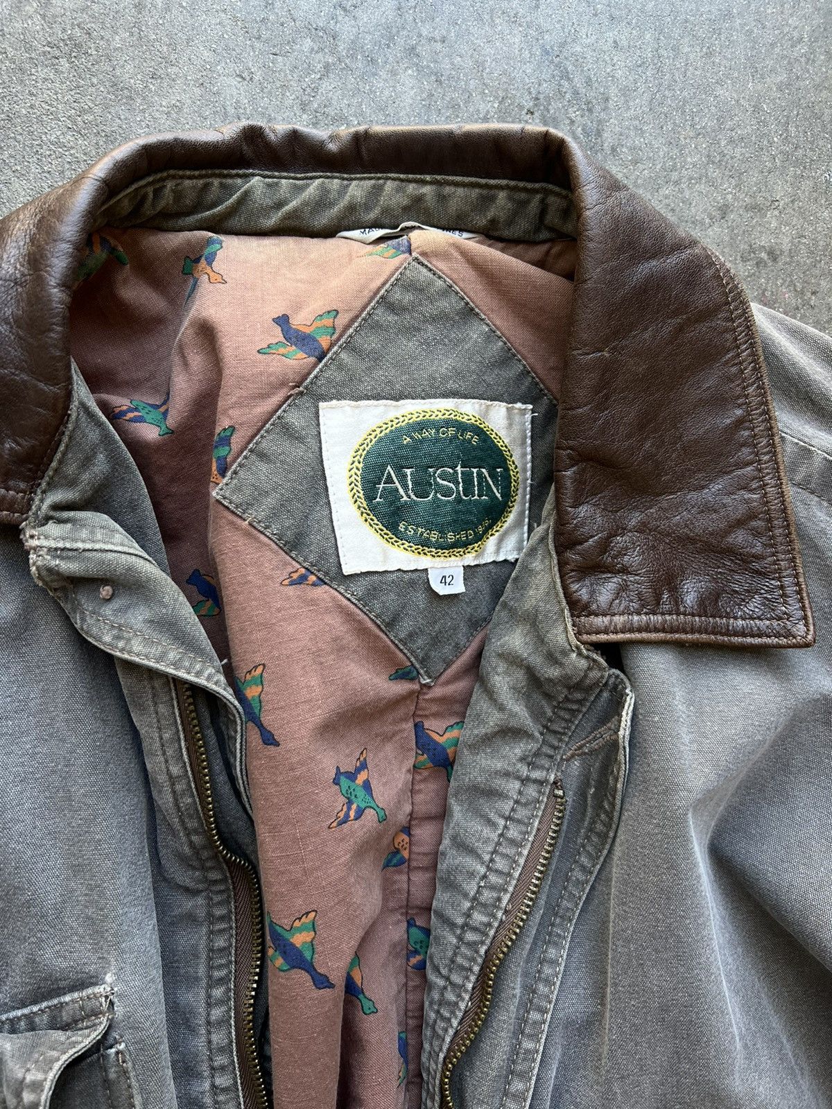 Vintage Vintage Faded Austin Jacket size 42 Size US M / EU 48-50 / 2 - 2 Thumbnail