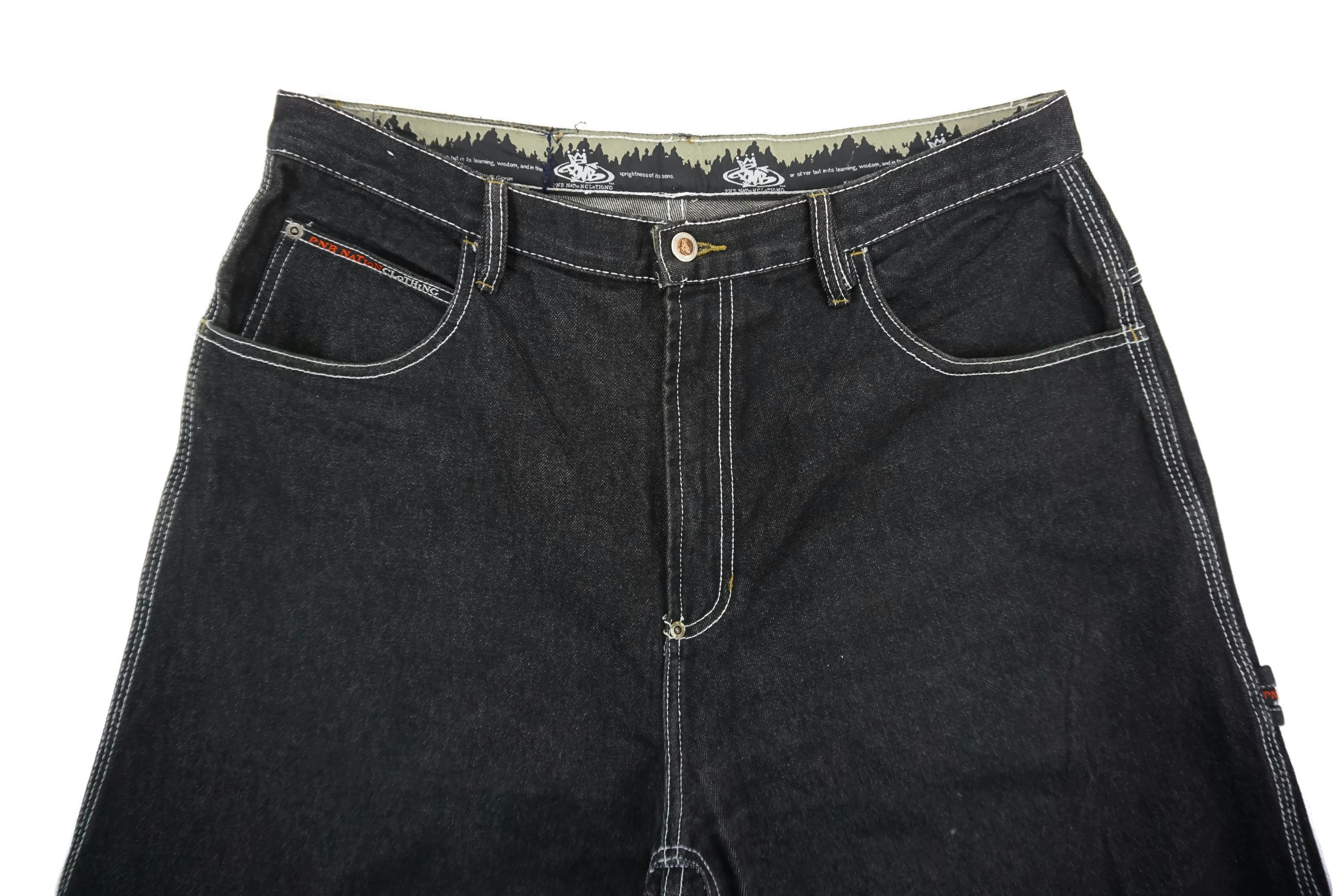 Vintage PNB Nation Carpenter Hip Hop Skateboards Baggy Jeans Pants Size US 36 / EU 52 - 5 Thumbnail