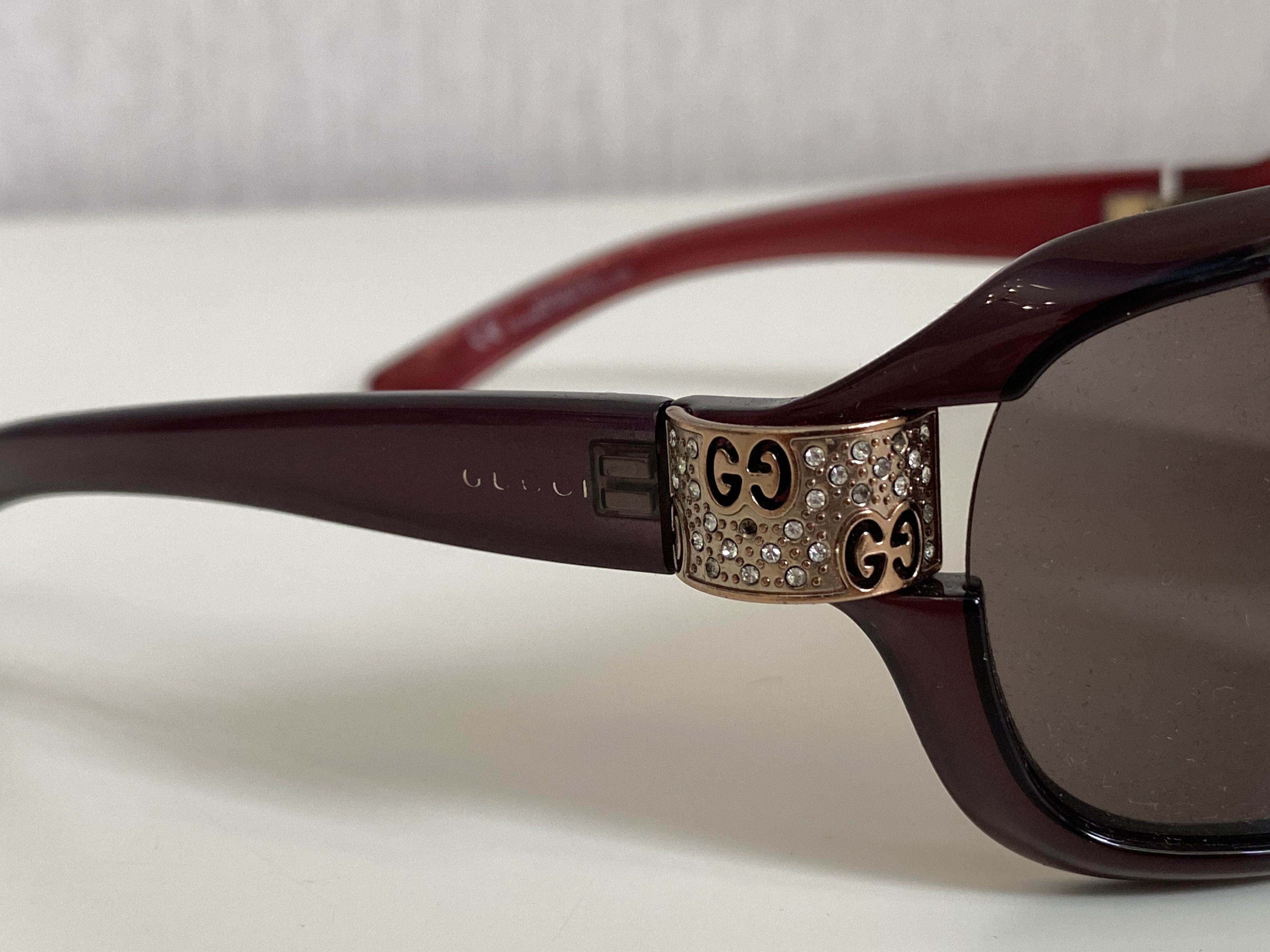 Gucci Gucci Sunglasses With Stones Made In Italy GG 2984/S Size ONE SIZE - 3 Thumbnail