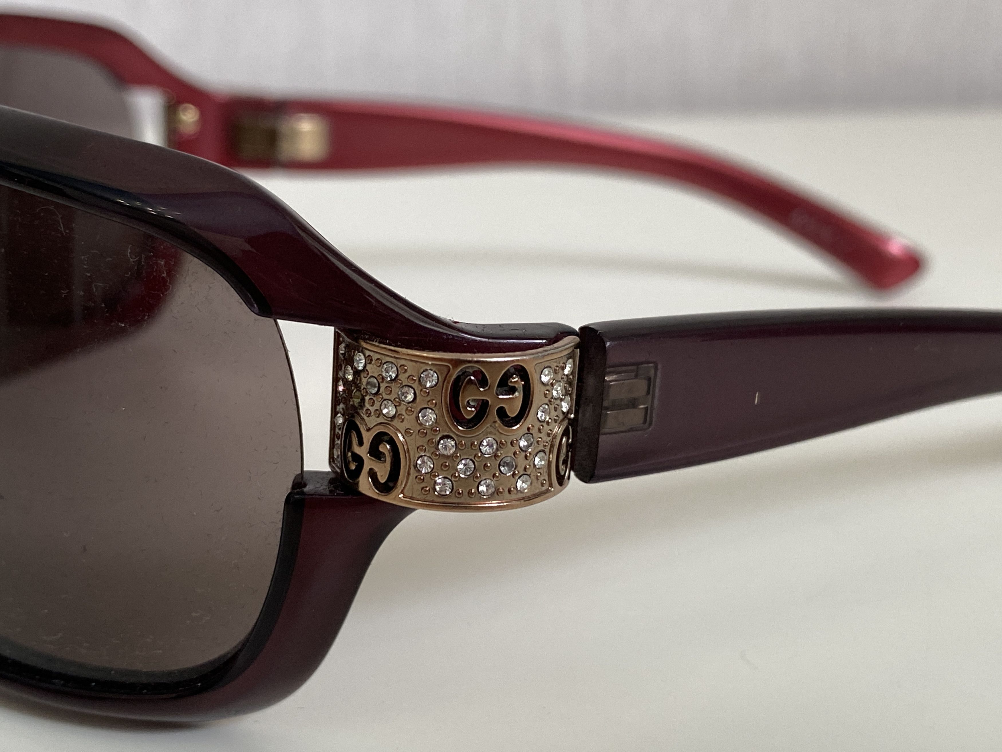 Gucci Gucci Sunglasses With Stones Made In Italy GG 2984/S Size ONE SIZE - 4 Thumbnail