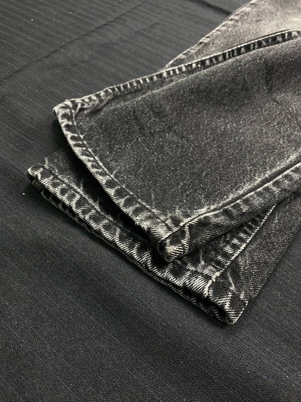 Lee × Vintage Vintage 80s Lee Faded Wash Black Denim Jeans Size US 30 / EU 46 - 3 Thumbnail
