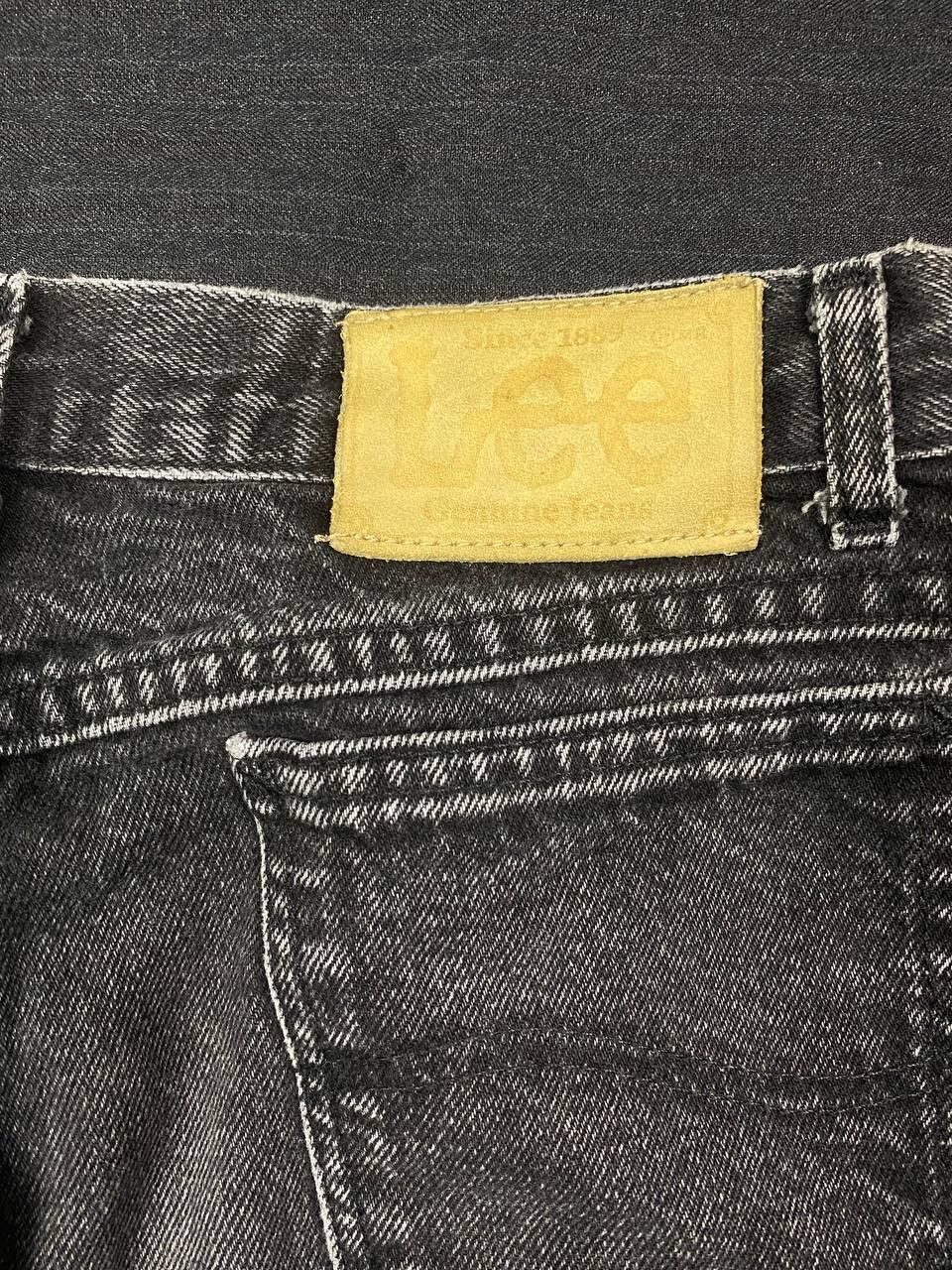 Lee × Vintage Vintage 80s Lee Faded Wash Black Denim Jeans Size US 30 / EU 46 - 5 Thumbnail
