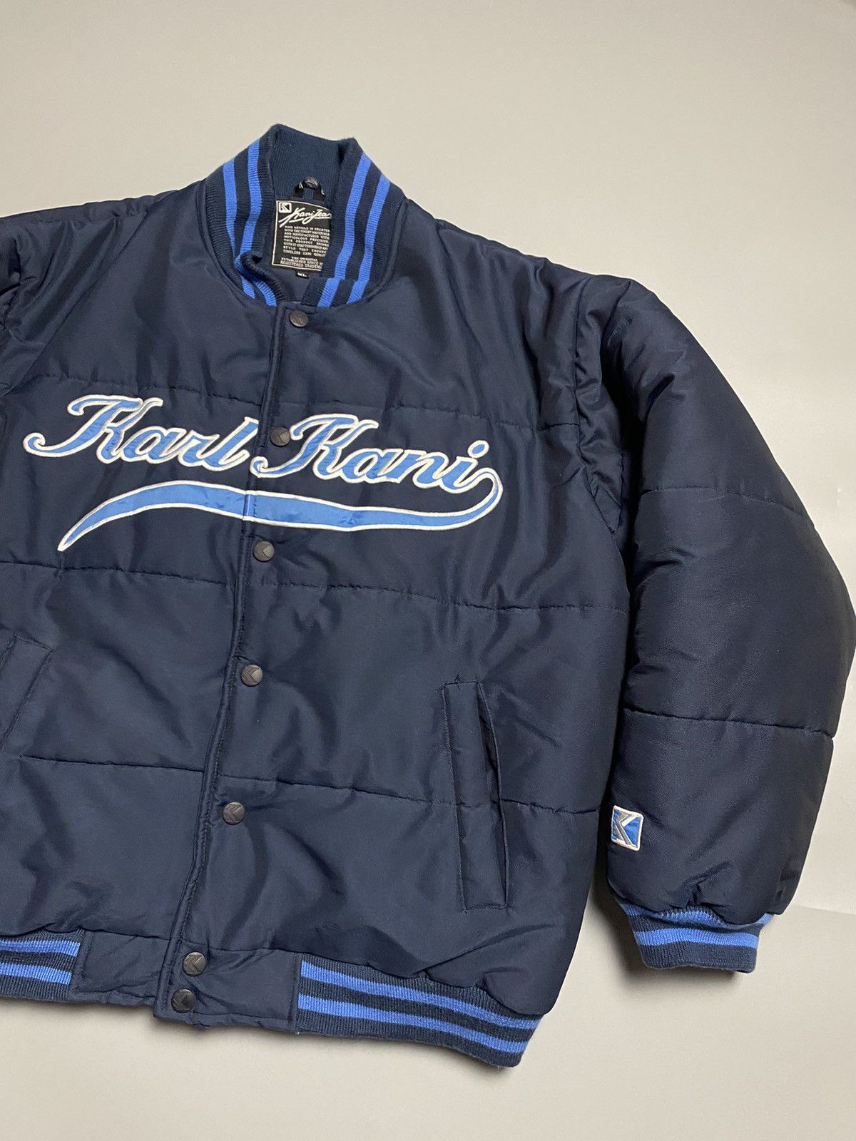 Karl Kani Karl Kani vintage big embroidered logo puffer bomber Size US XL / EU 56 / 4 - 5 Thumbnail