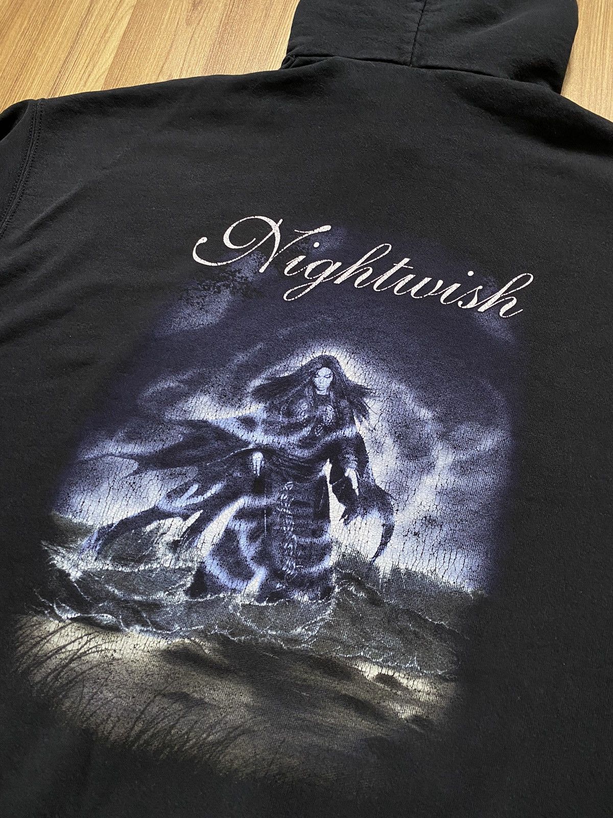 Band Tees Vintage Nightwish Band Power Metal Hoodie like Gamma Ray Size US XL / EU 56 / 4 - 2 Thumbnail