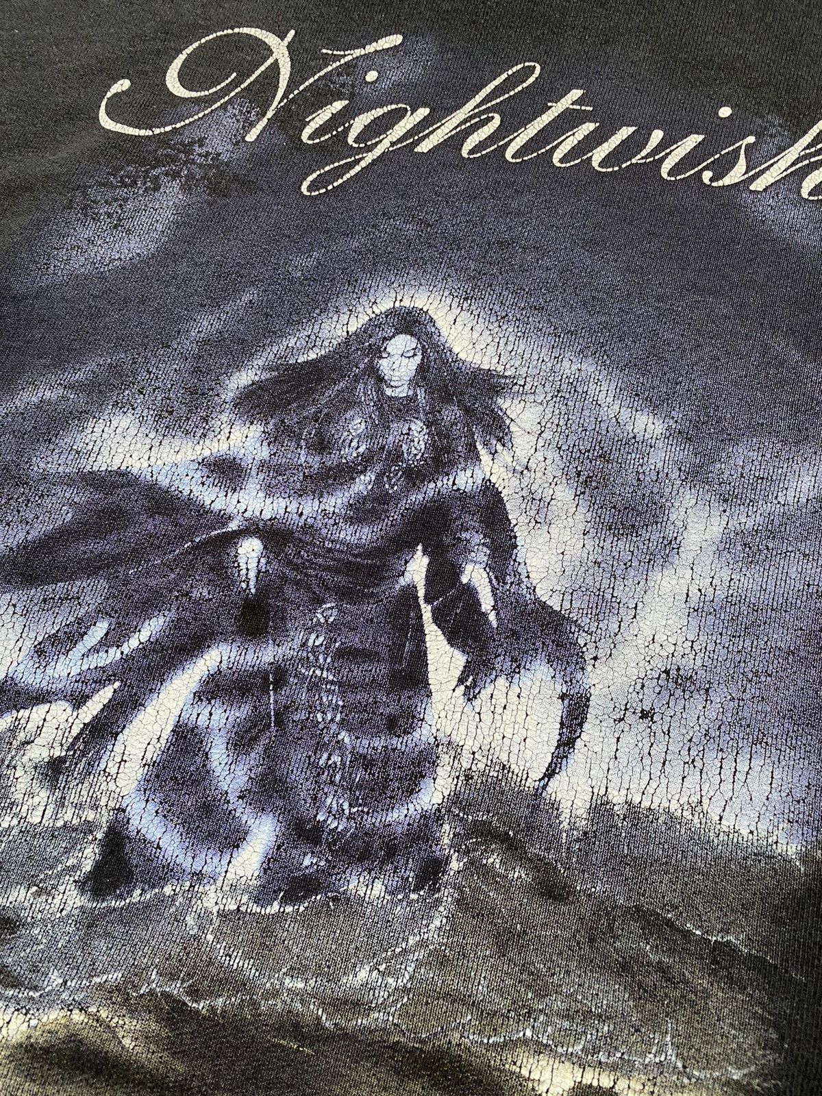 Band Tees Vintage Nightwish Band Power Metal Hoodie like Gamma Ray Size US XL / EU 56 / 4 - 3 Thumbnail