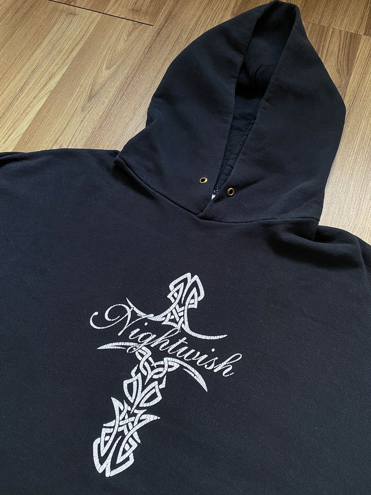 Band Tees Vintage Nightwish Band Power Metal Hoodie like Gamma Ray Size US XL / EU 56 / 4 - 5 Thumbnail