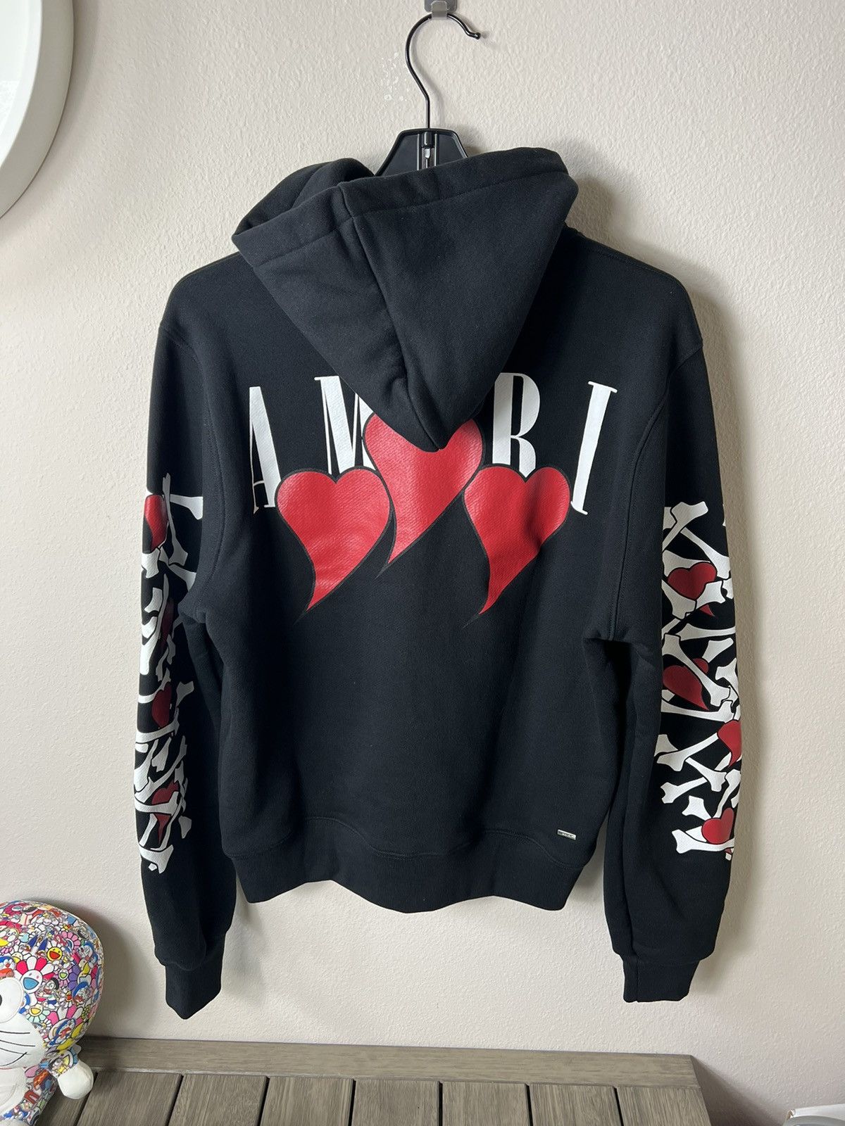 Amiri Amiri Hearts Bones Hoodie X-Small Size US XS / EU 42 / 0 - 2 Thumbnail