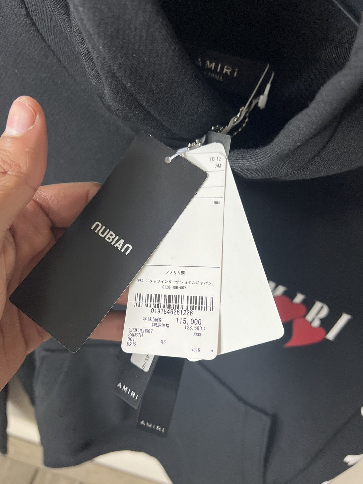 Amiri Amiri Hearts Bones Hoodie X-Small Size US XS / EU 42 / 0 - 6 Thumbnail