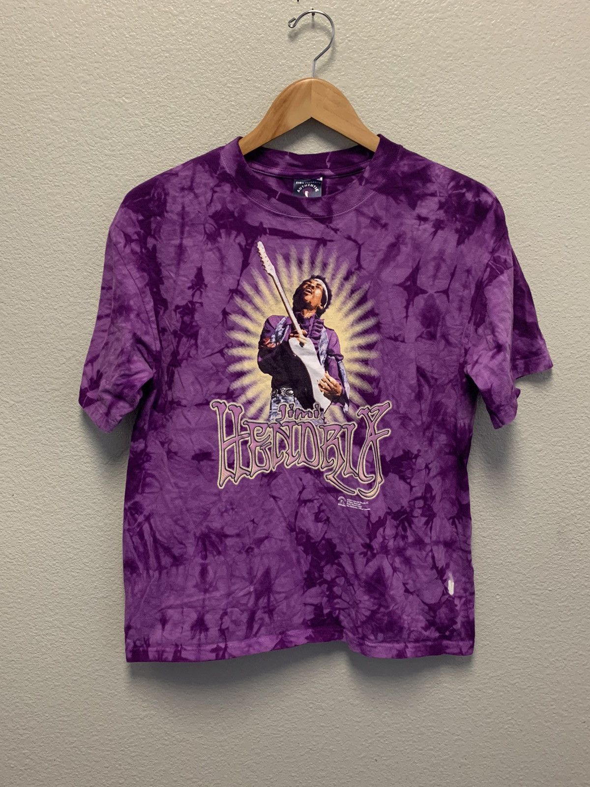 jimi hendrix tie dye shirt