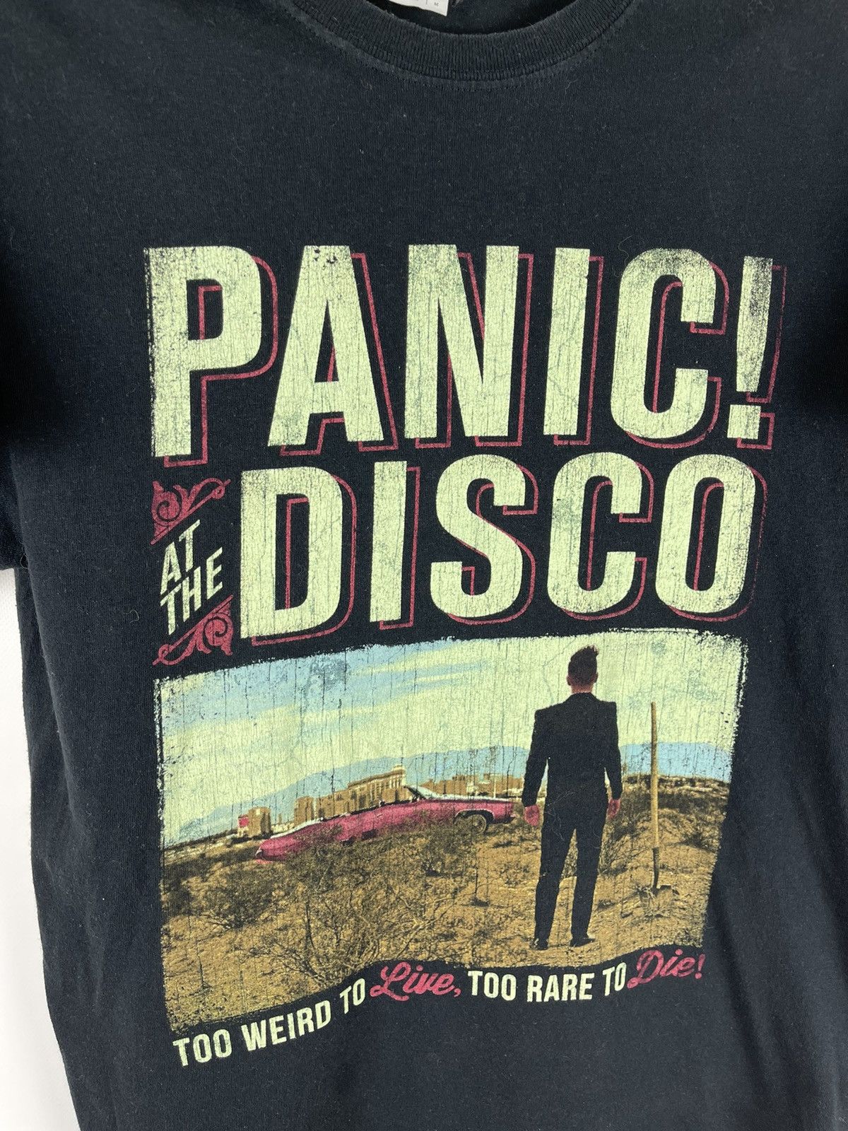 Band Tees Gildan Panic! Disco too weird to live, too rare to die band Size US M / EU 48-50 / 2 - 4 Thumbnail