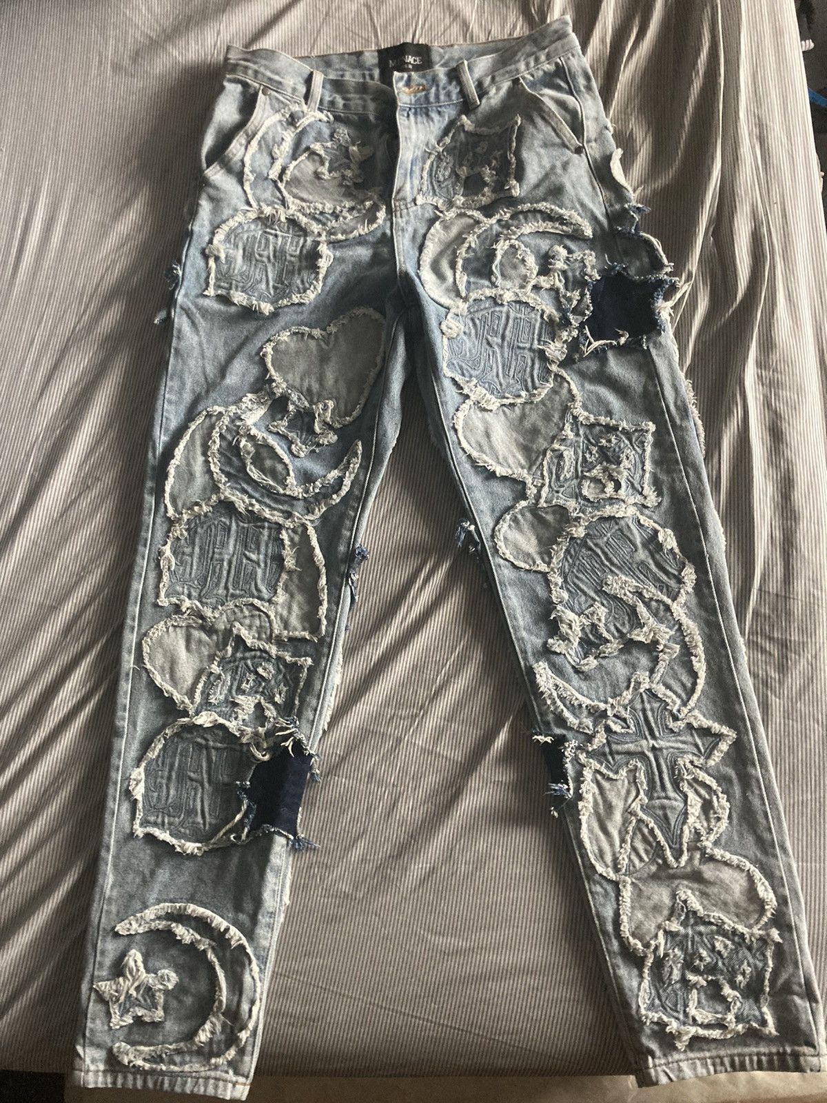 Jace Distressed Crop Jeans Jace Distressed Crop Jeans
