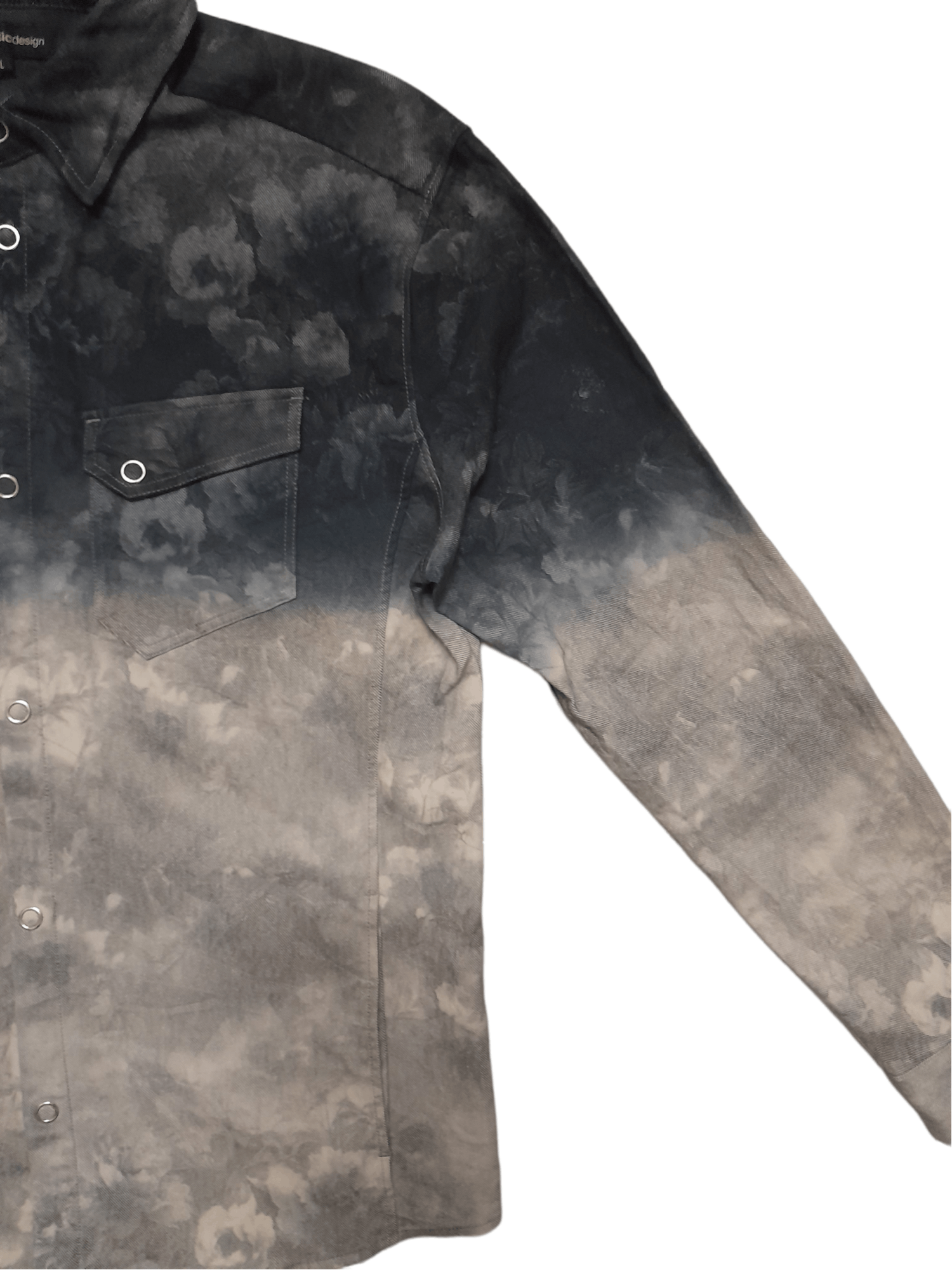 Japanese Brand × Seditionaries Semantic Design Floral Abstract Paint Buffalo Shirt (D973) Size US L / EU 52-54 / 3 - 4 Thumbnail