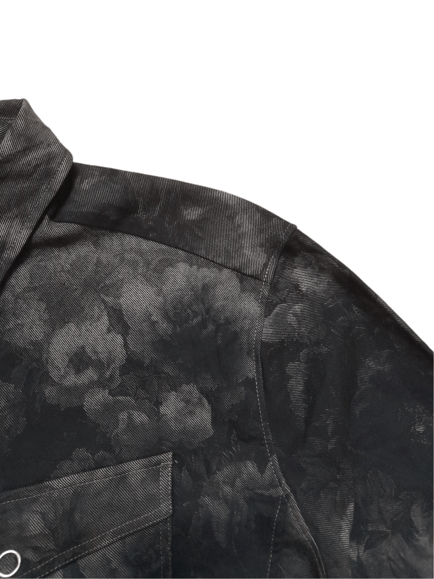 Japanese Brand × Seditionaries Semantic Design Floral Abstract Paint Buffalo Shirt (D973) Size US L / EU 52-54 / 3 - 3 Thumbnail