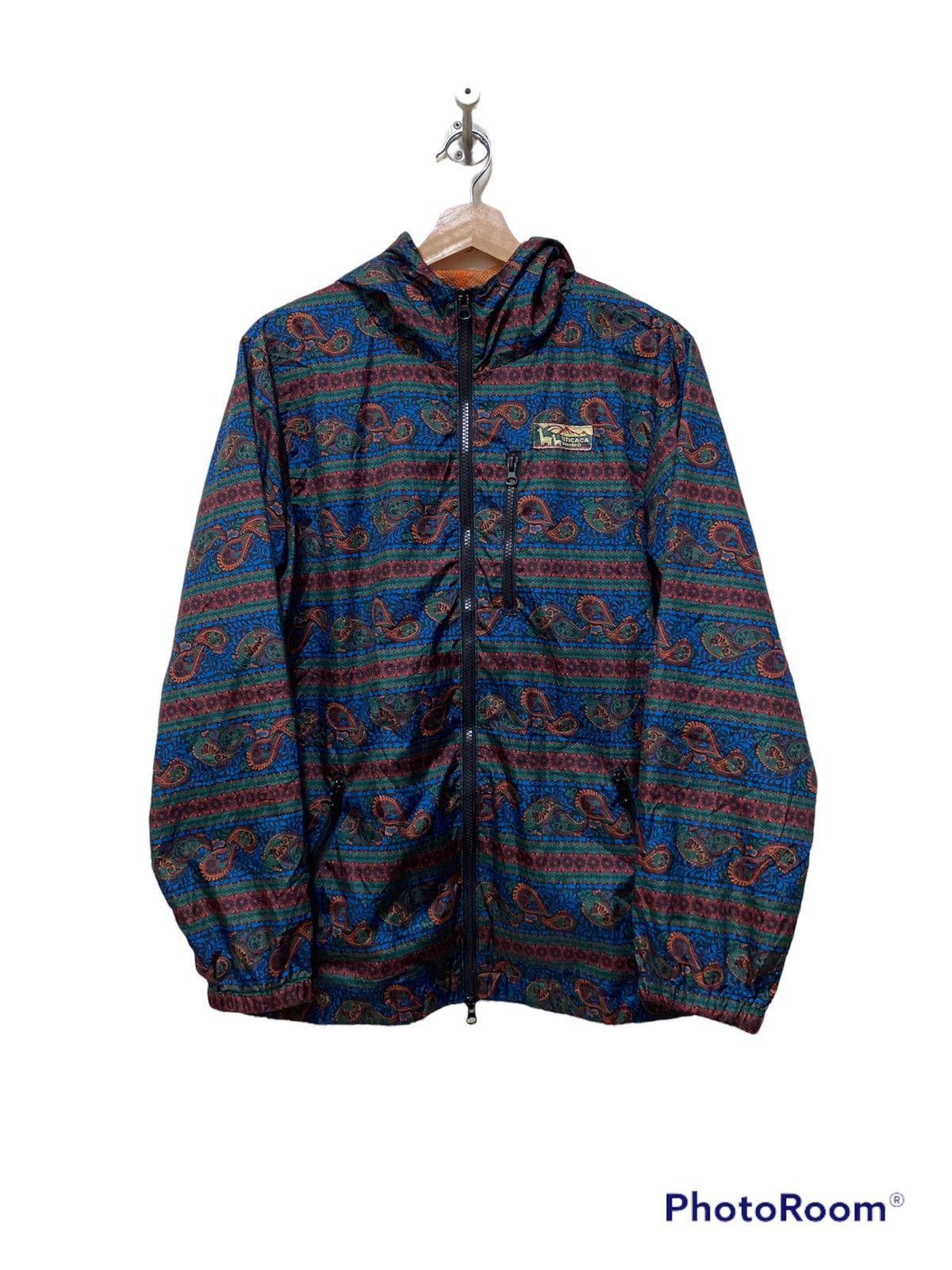 TITICACA FLORA PATERN WINDBREAKERS
