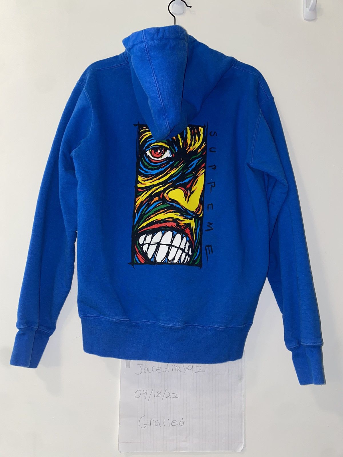 Supreme Supreme Disturbed Zip Up Hoodie Size US M / EU 48-50 / 2 - 2 Thumbnail