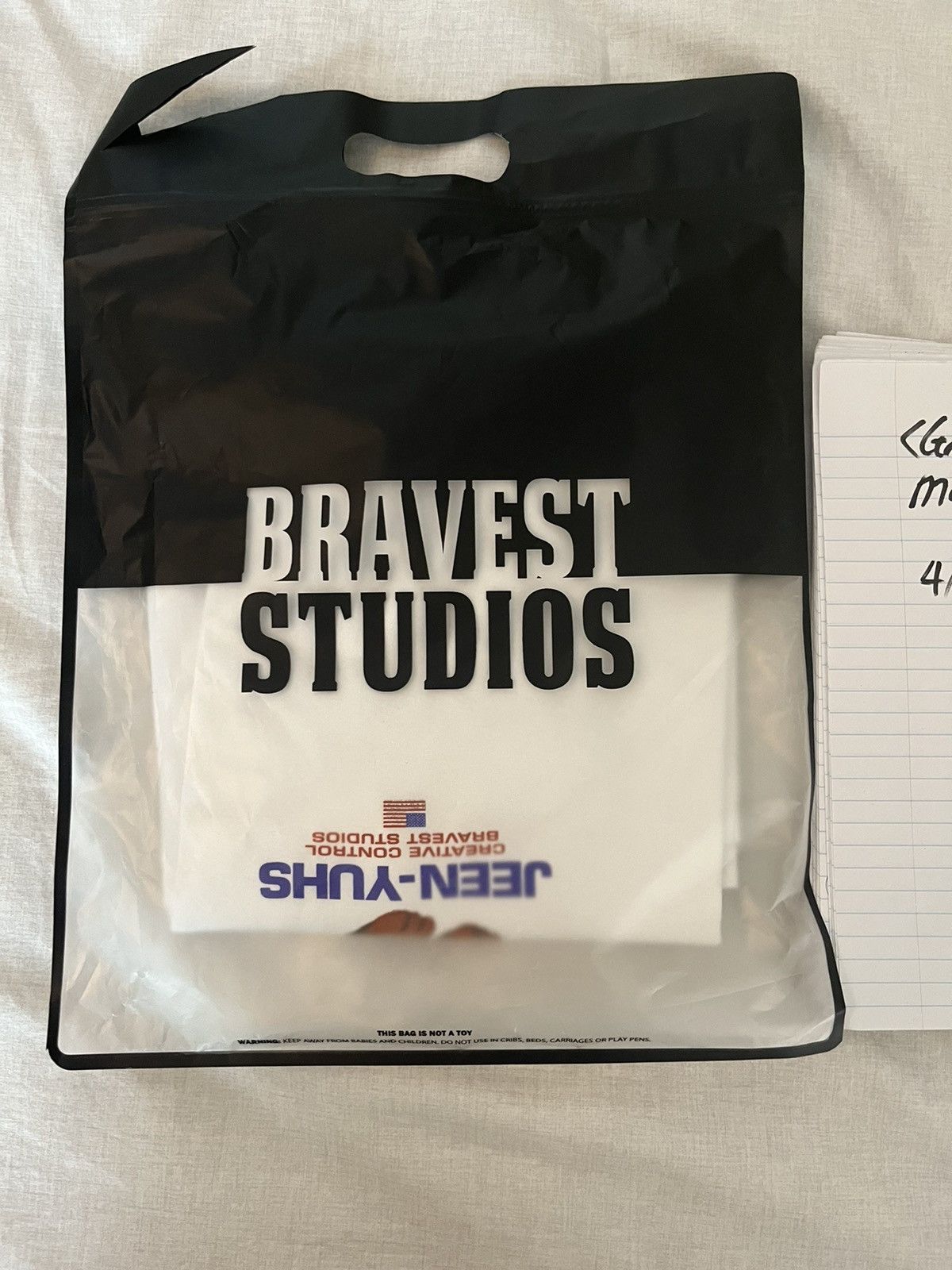 BRAVEST STUDIOS KANYE JEEN YUHS SHORTS popular MEDIUM BRAND NEW IN BAG MENS