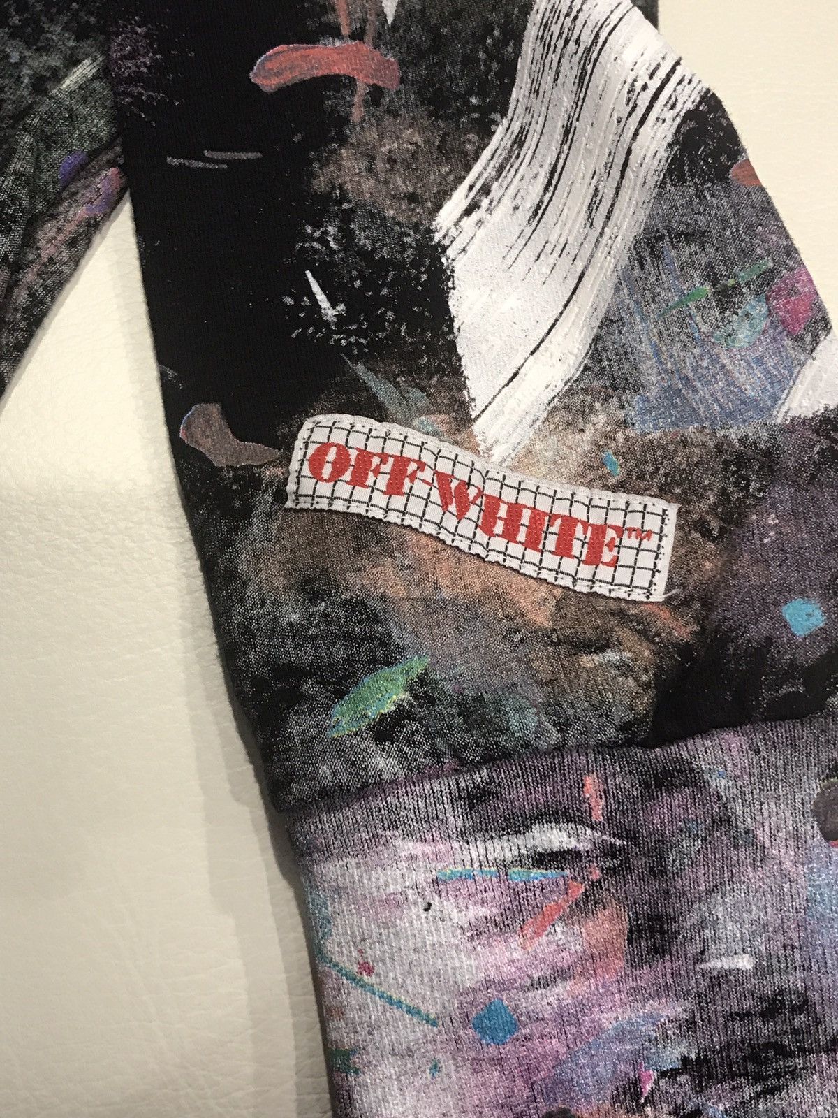 Off-White OFF-WHITE GALAXY LONG-SLEEVE TEE Size US S / EU 44-46 / 1 - 4 Thumbnail