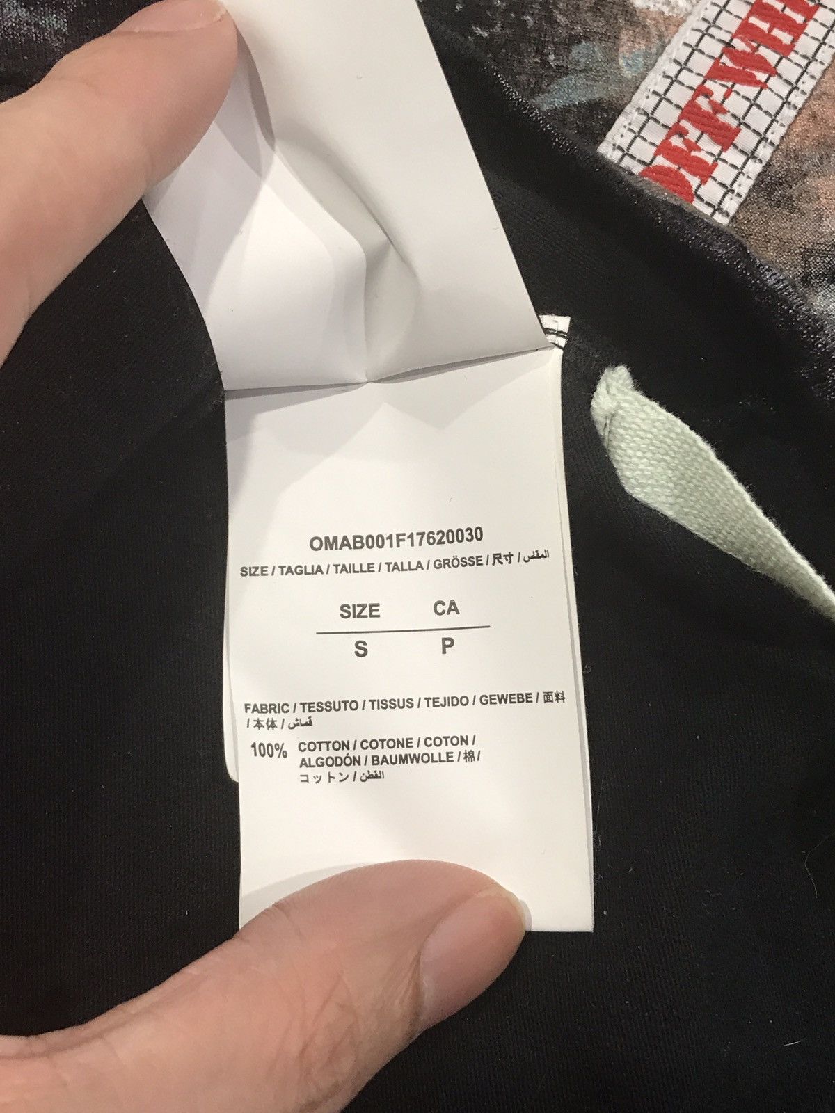 Off-White OFF-WHITE GALAXY LONG-SLEEVE TEE Size US S / EU 44-46 / 1 - 8 Thumbnail