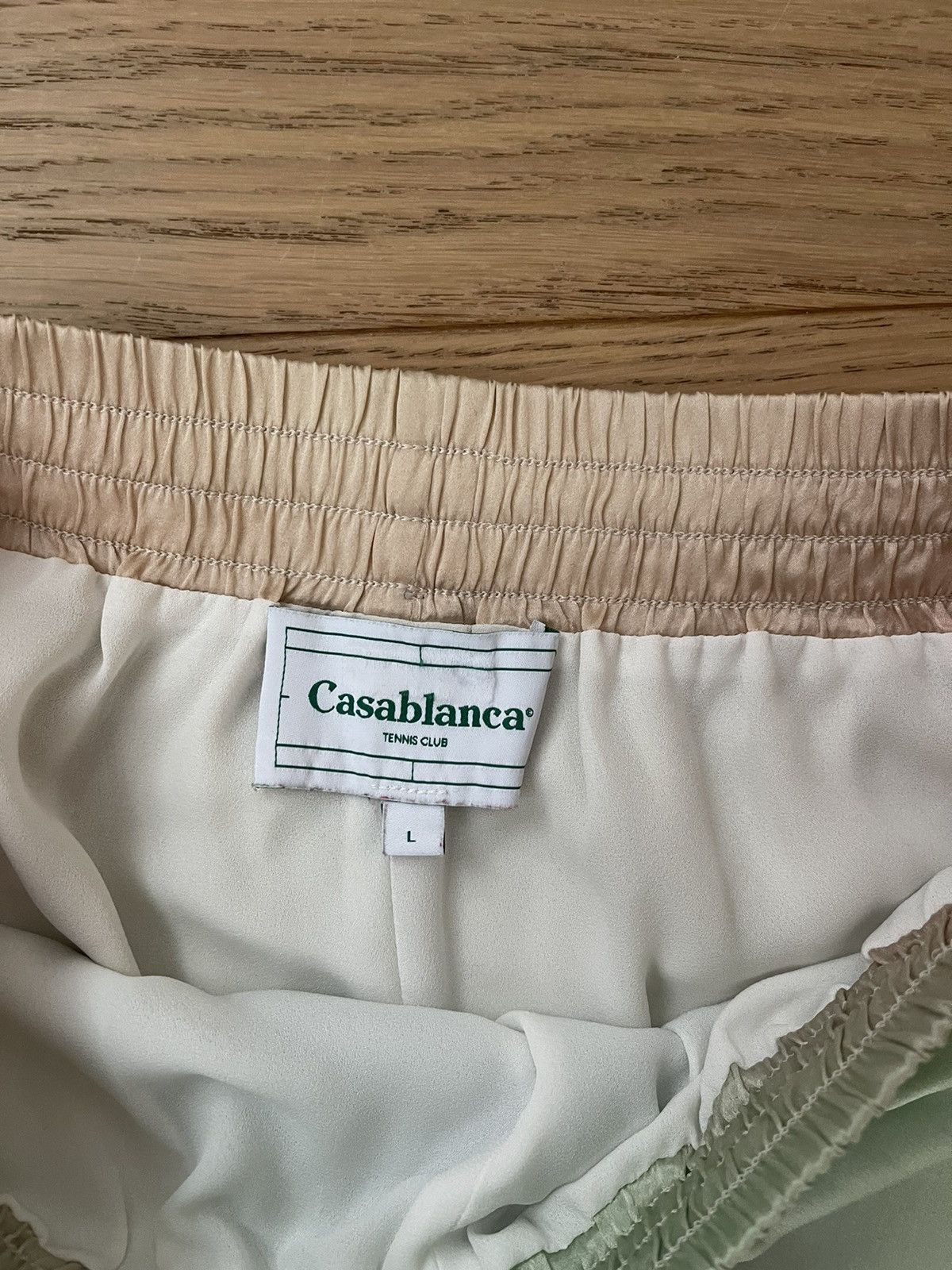 Casablanca Casablanca Lucid Dream Printed Silk Shorts (Large) Size US 34 / EU 50 - 2 Thumbnail