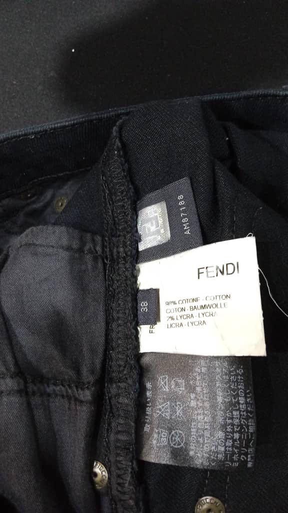 Fendi Fendi jeans pants rocking design Size US 28 / EU 44 - 3 Thumbnail