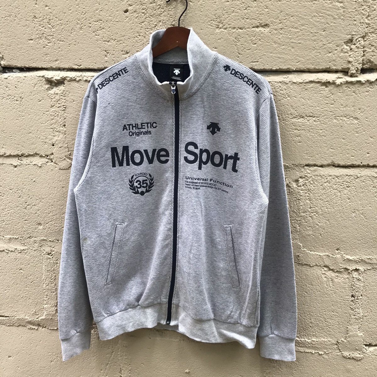 Descente Descente Athlentic Sport Spellout Zipper Jacket Size US M / EU 48-50 / 2 - 3 Thumbnail