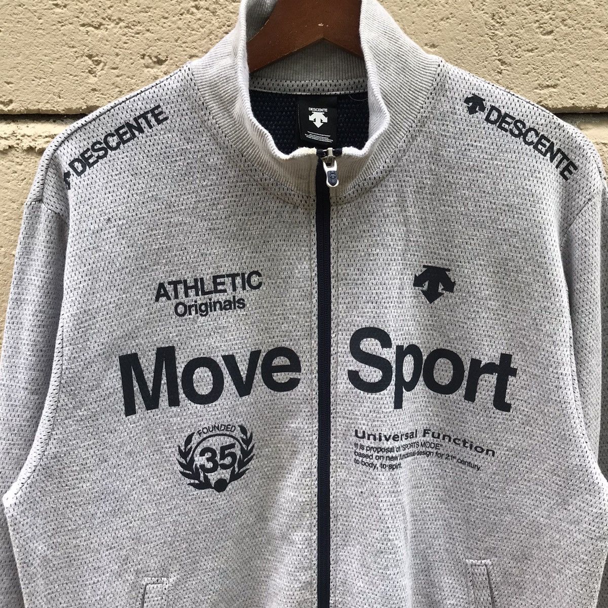 Descente Descente Athlentic Sport Spellout Zipper Jacket Size US M / EU 48-50 / 2 - 4 Thumbnail