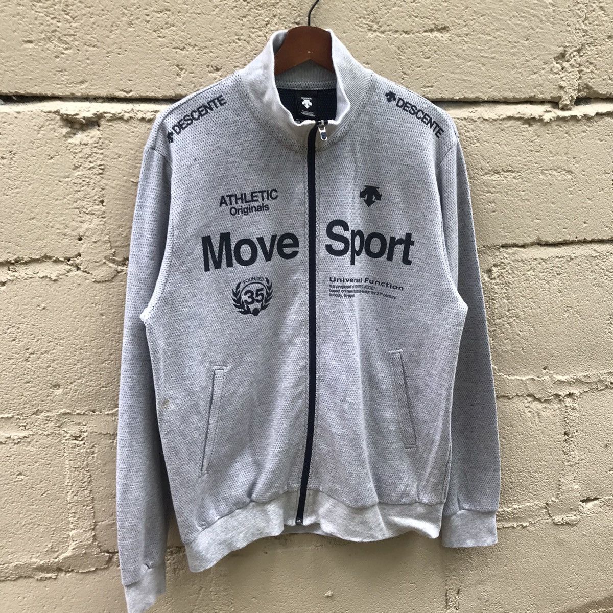 Descente Descente Athlentic Sport Spellout Zipper Jacket Size US M / EU 48-50 / 2 - 2 Thumbnail