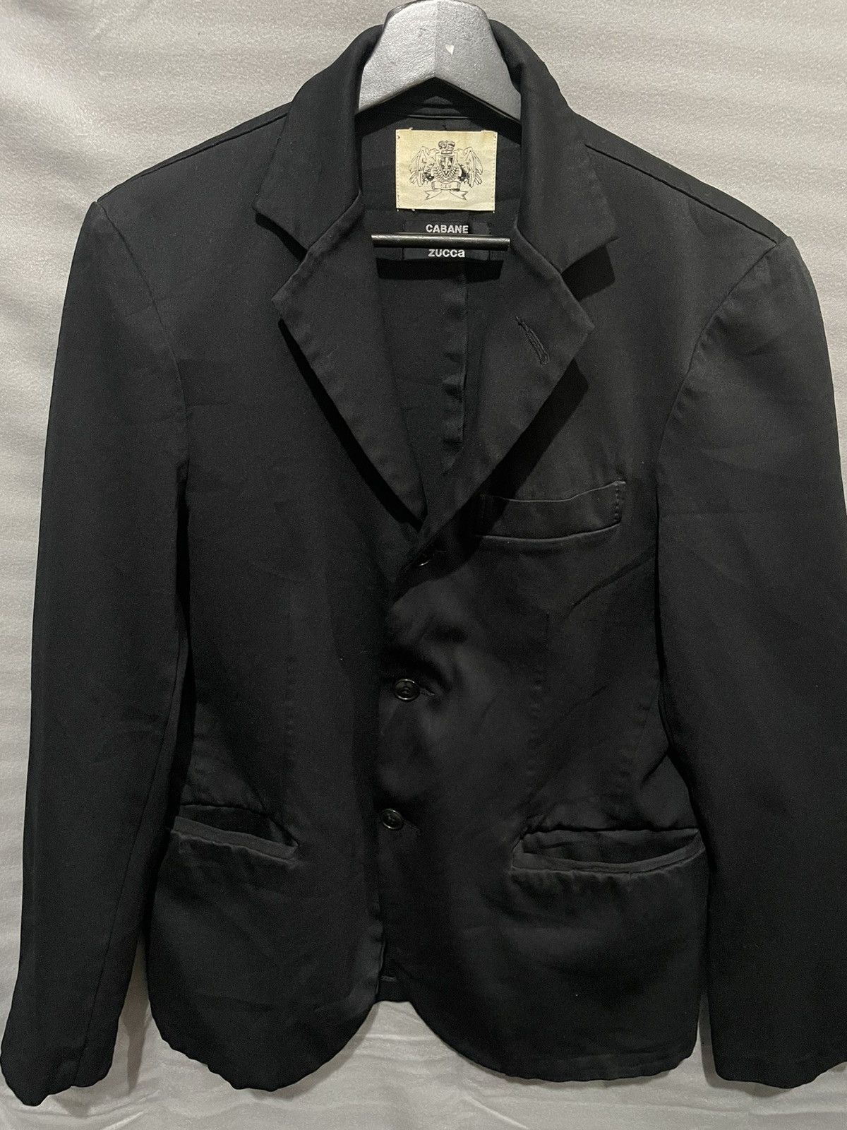 CABANE de ZUCCa Cabane De Zucca Blazer Jacket Nicely Look Size 38R - 2 Thumbnail