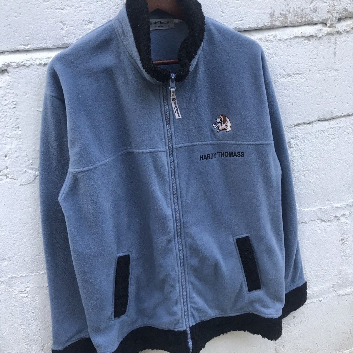 Vintage Vintage Hardy Thomass Fleece Sweatshirt Size US M / EU 48-50 / 2 - 2 Thumbnail