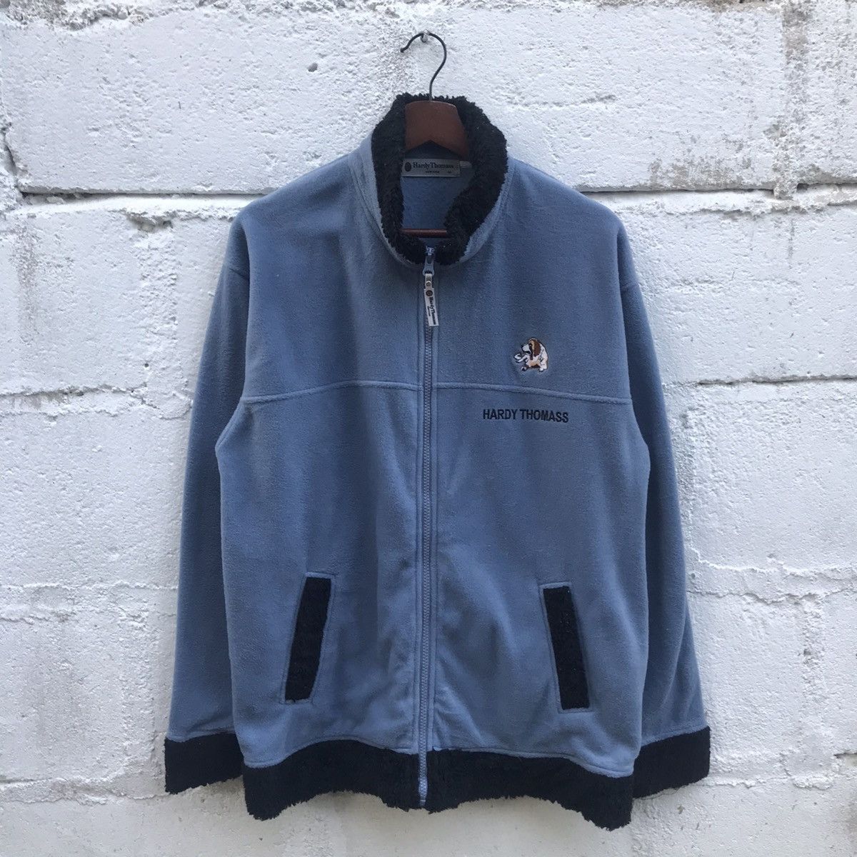 Vintage Vintage Hardy Thomass Fleece Sweatshirt Size US M / EU 48-50 / 2 - 1 Thumbnail