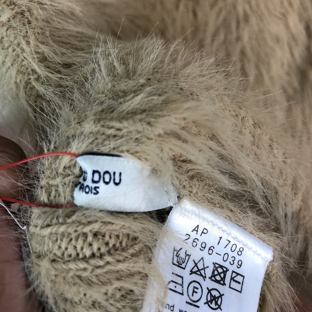 Homespun Knitwear × Japanese Brand Pou dou dou Brown Mohair Shag Shaggy Knitwear Size US XS / EU 42 / 0 - 9 Thumbnail