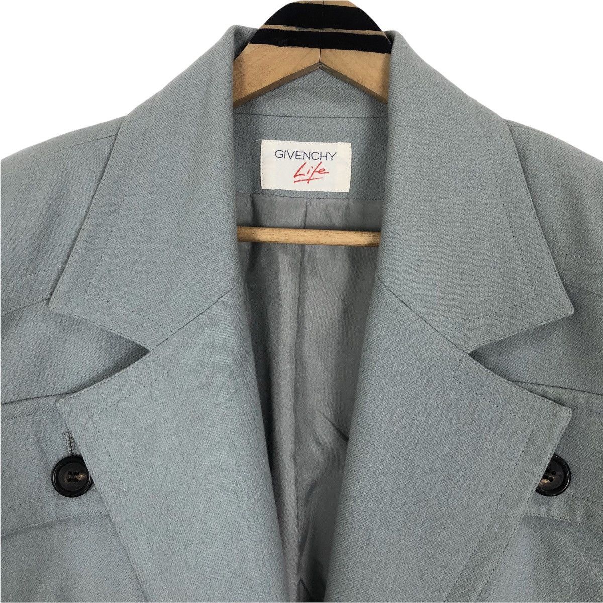 Givenchy Vintage Givenchy Life Wool Light Jacket Size US M / EU 48-50 / 2 - 6 Thumbnail