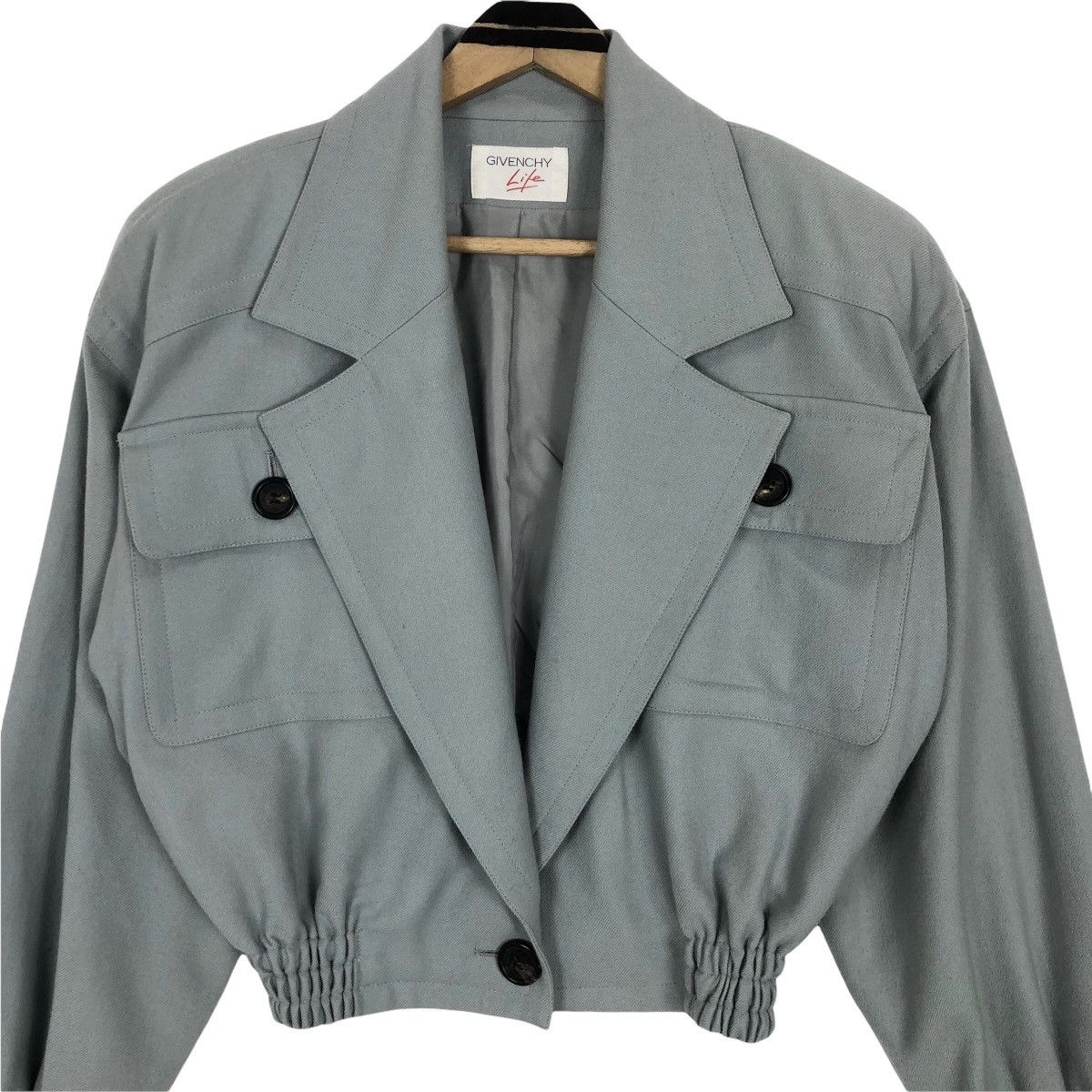 Givenchy Vintage Givenchy Life Wool Light Jacket Size US M / EU 48-50 / 2 - 3 Thumbnail