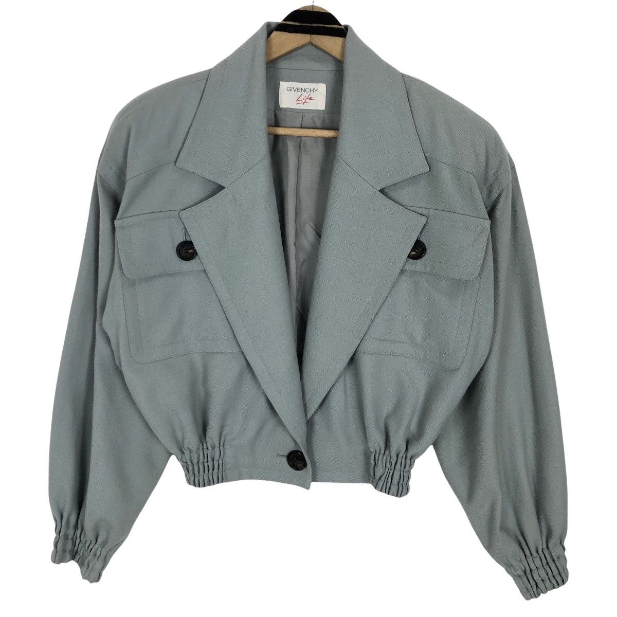 Givenchy Vintage Givenchy Life Wool Light Jacket Size US M / EU 48-50 / 2 - 1 Thumbnail