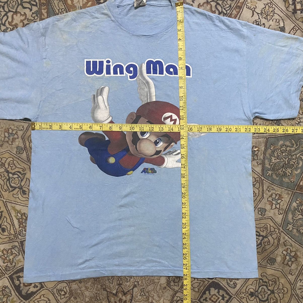 Nintendo Vintage Nintendo Super Mario Shirt Wing man Size US L / EU 52-54 / 3 - 9 Thumbnail