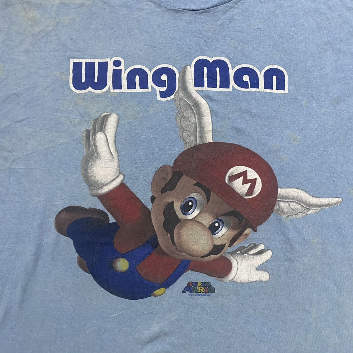 Nintendo Vintage Nintendo Super Mario Shirt Wing man Size US L / EU 52-54 / 3 - 6 Thumbnail