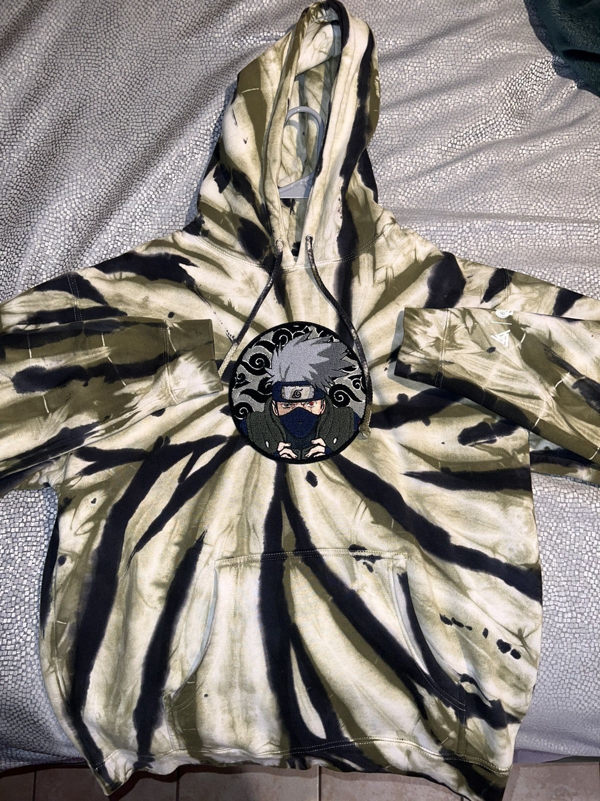 Kakashi tie dye hoodie sale