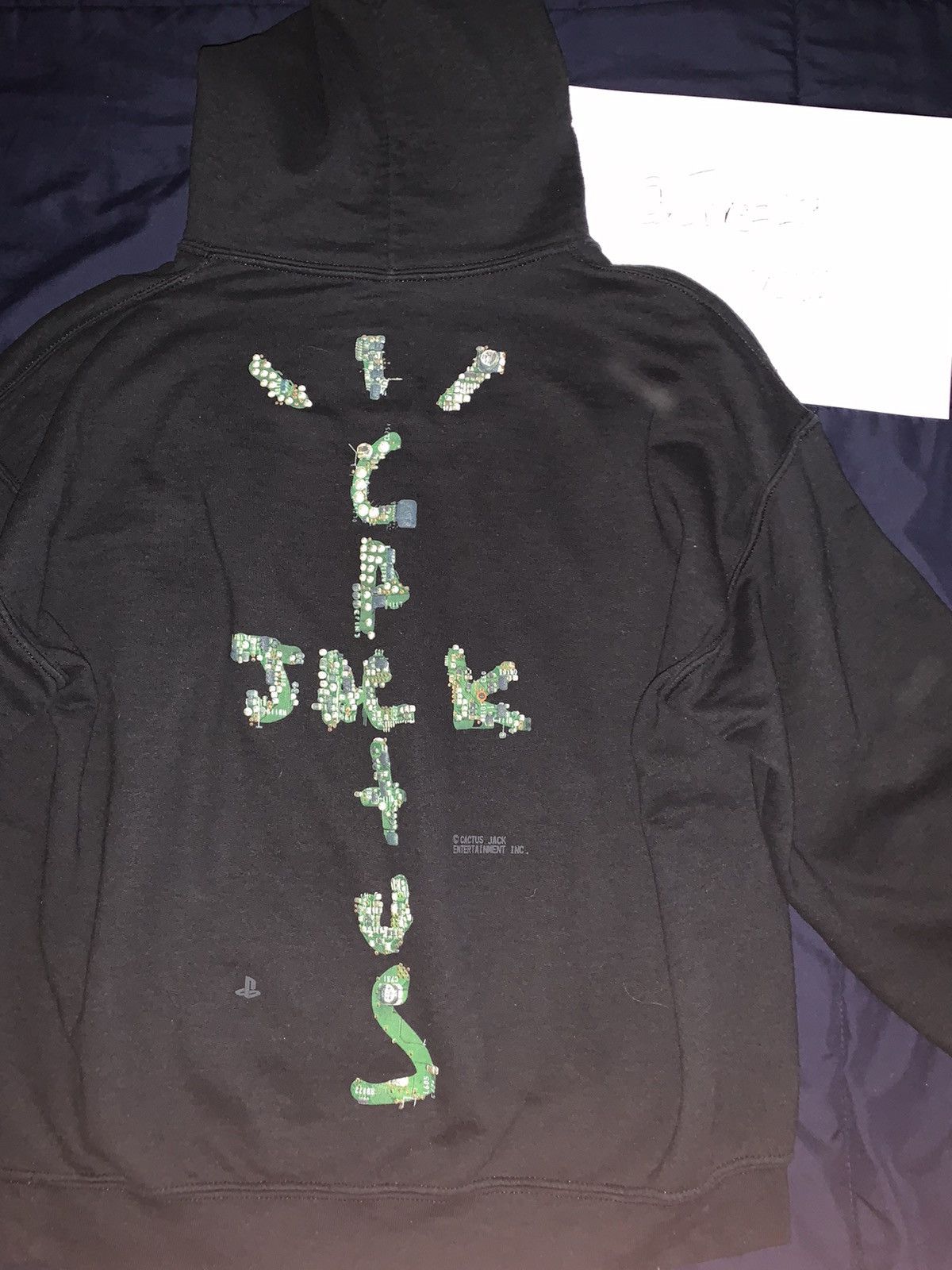 Cactus jack 2024 playstation hoodie