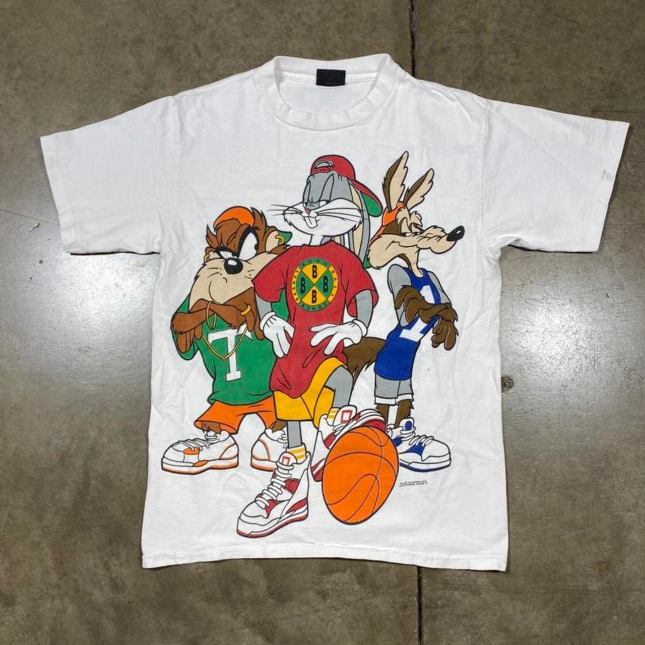 Vintage Vintage Looney Tunes Bugs Bunny Cross Colors Tee | Grailed