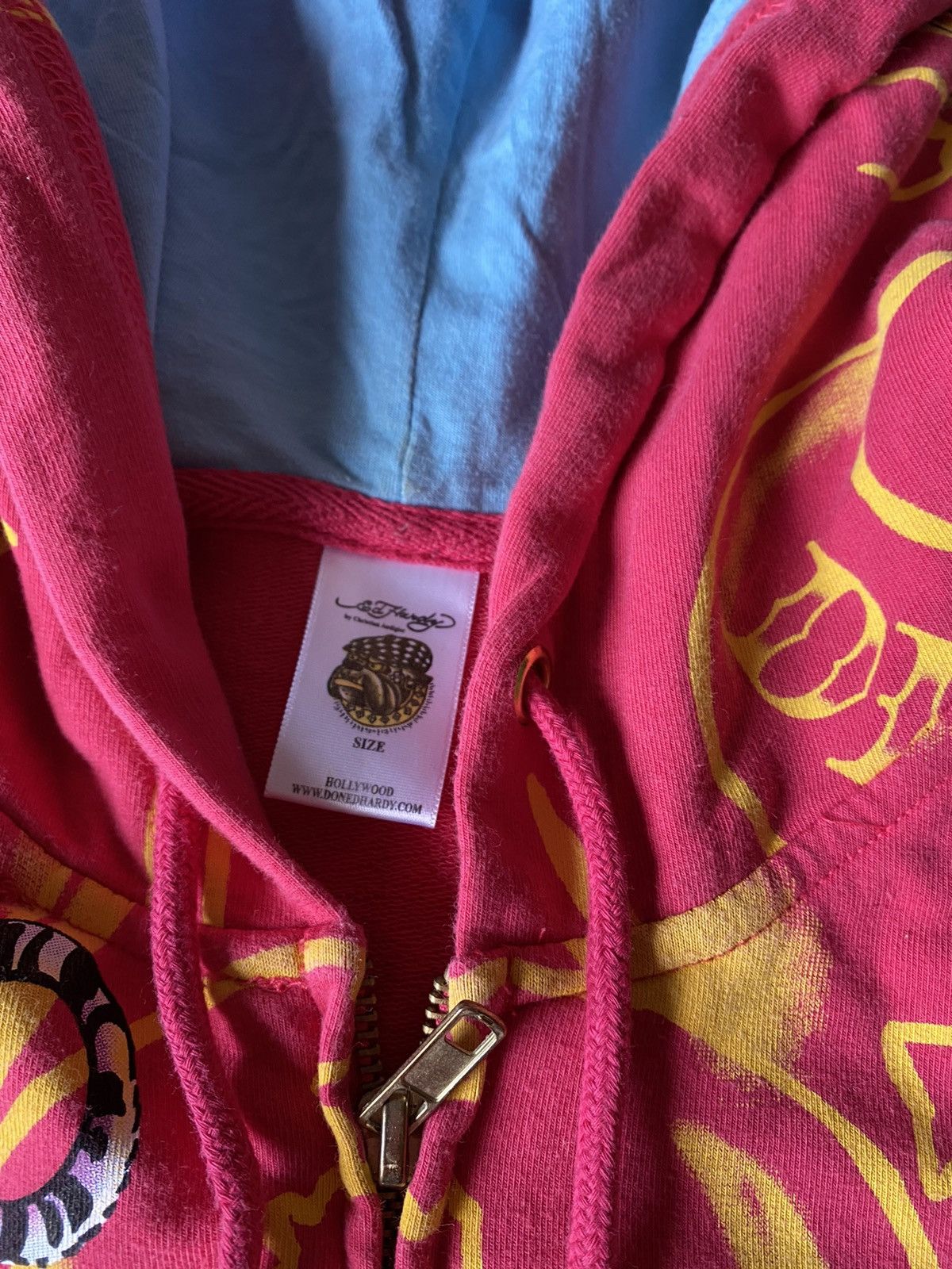 Christian Audigier Ed Hardy Vintage Zipped Hoodie Size US S / EU 44-46 / 1 - 10 Thumbnail