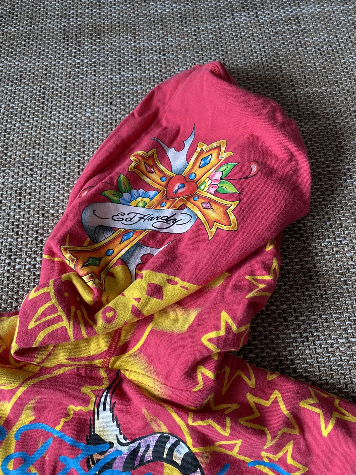 Christian Audigier Ed Hardy Vintage Zipped Hoodie Size US S / EU 44-46 / 1 - 4 Thumbnail
