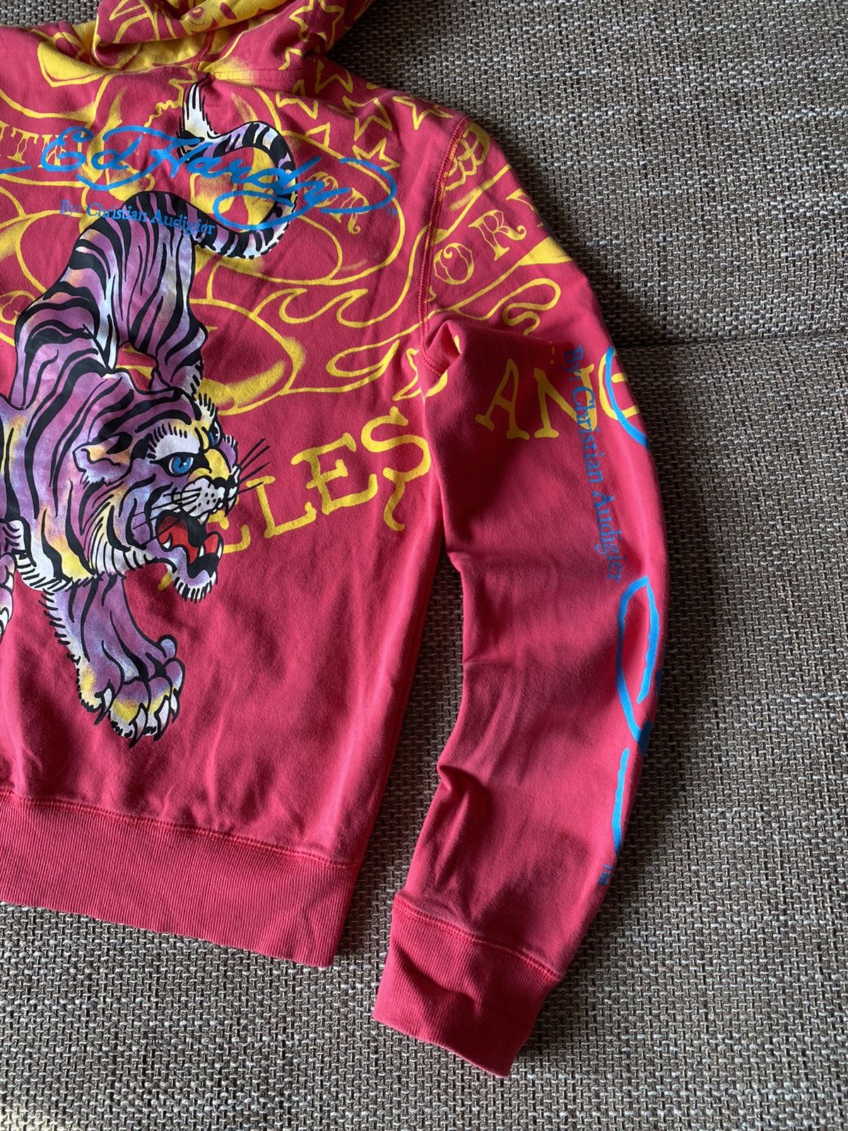 Christian Audigier Ed Hardy Vintage Zipped Hoodie Size US S / EU 44-46 / 1 - 7 Thumbnail