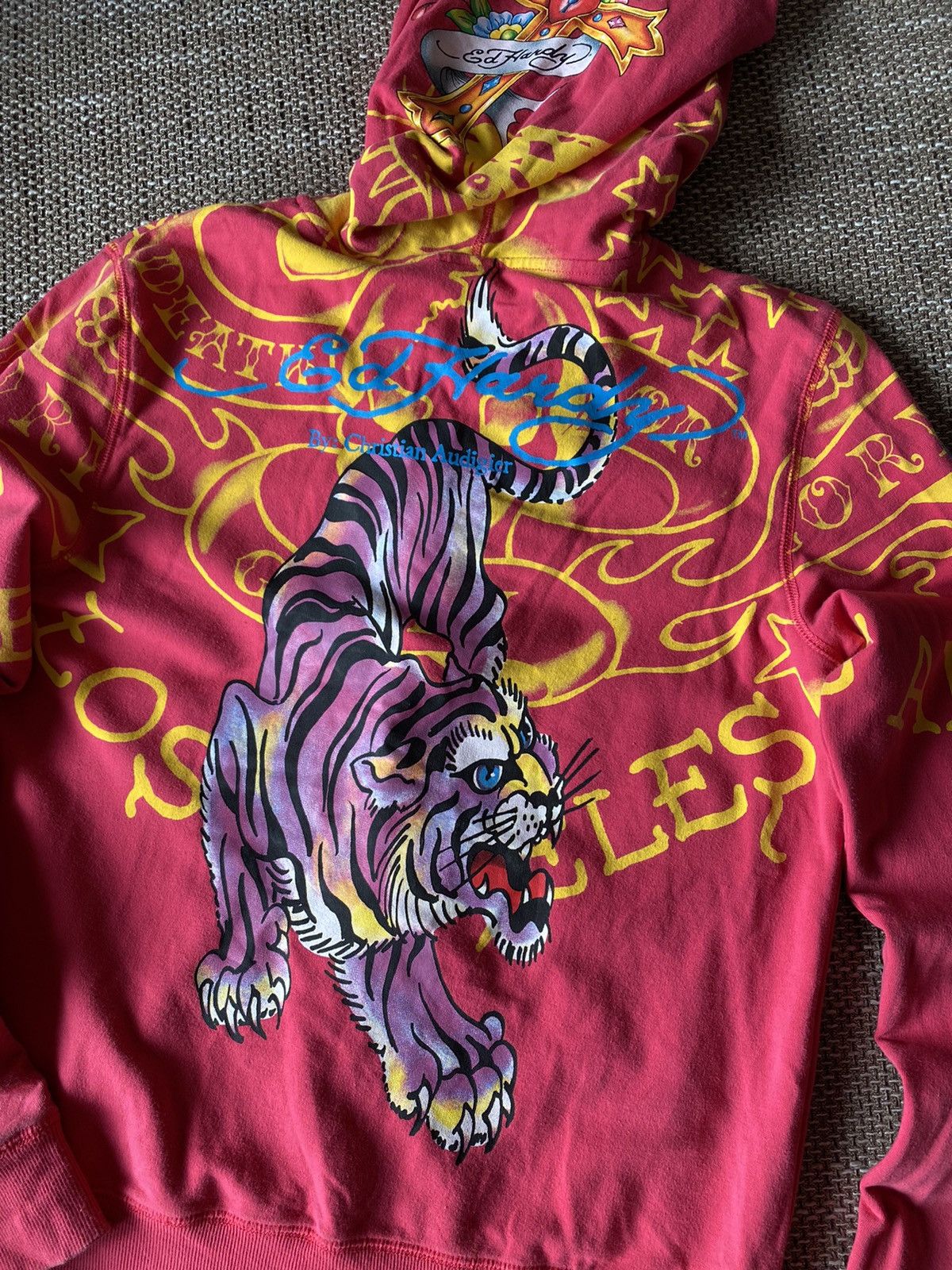 Christian Audigier Ed Hardy Vintage Zipped Hoodie Size US S / EU 44-46 / 1 - 5 Thumbnail