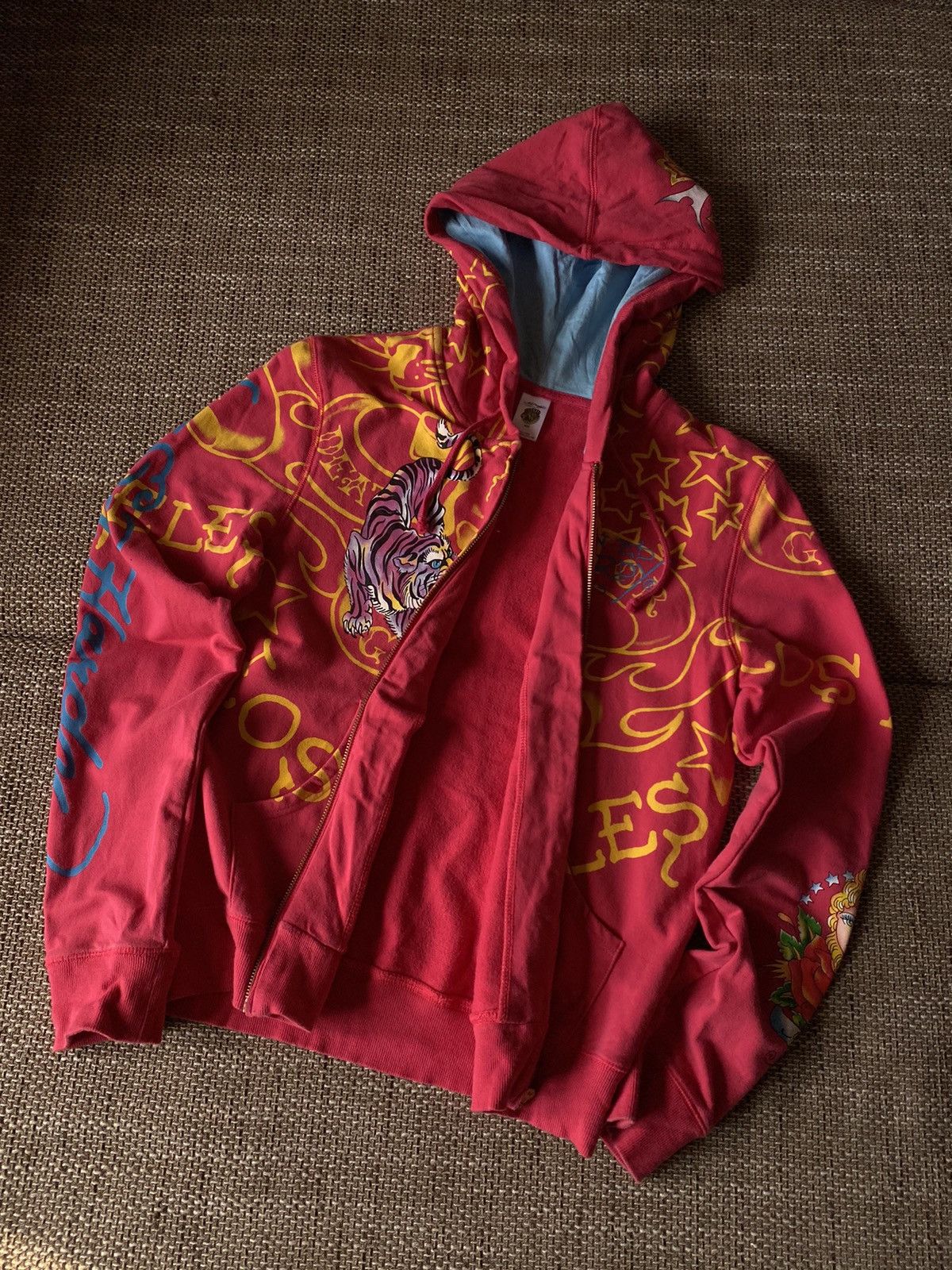 Christian Audigier Ed Hardy Vintage Zipped Hoodie Size US S / EU 44-46 / 1 - 11 Thumbnail