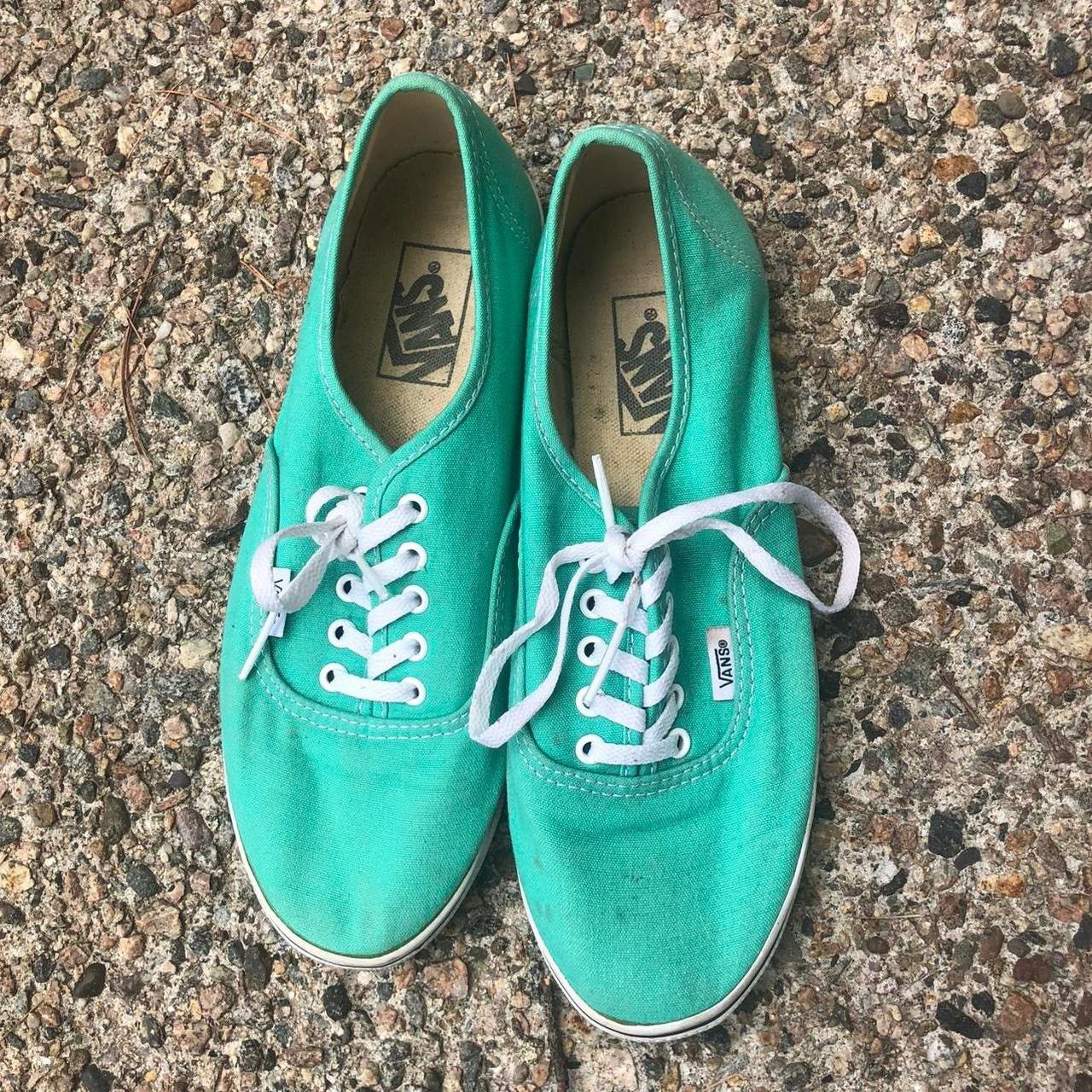 Vans Vans Authentic Shoe aqua green Skater Men’s 7.5 women’s 9 Size US 7.5 / EU 40-41 - 2 Thumbnail